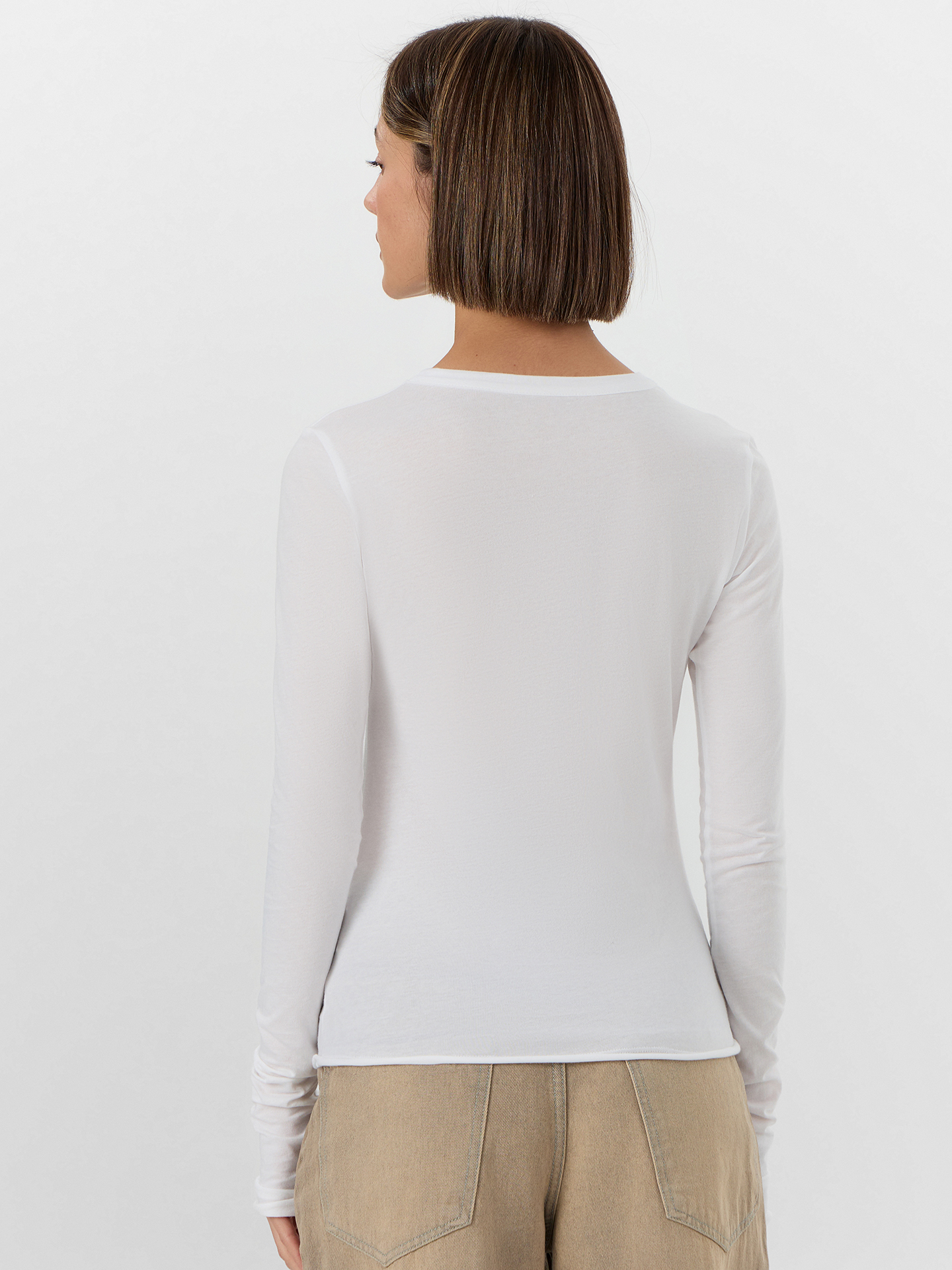 Лонгслив Mark Formelle (Марк Формэль) 122526/белый - фото 2