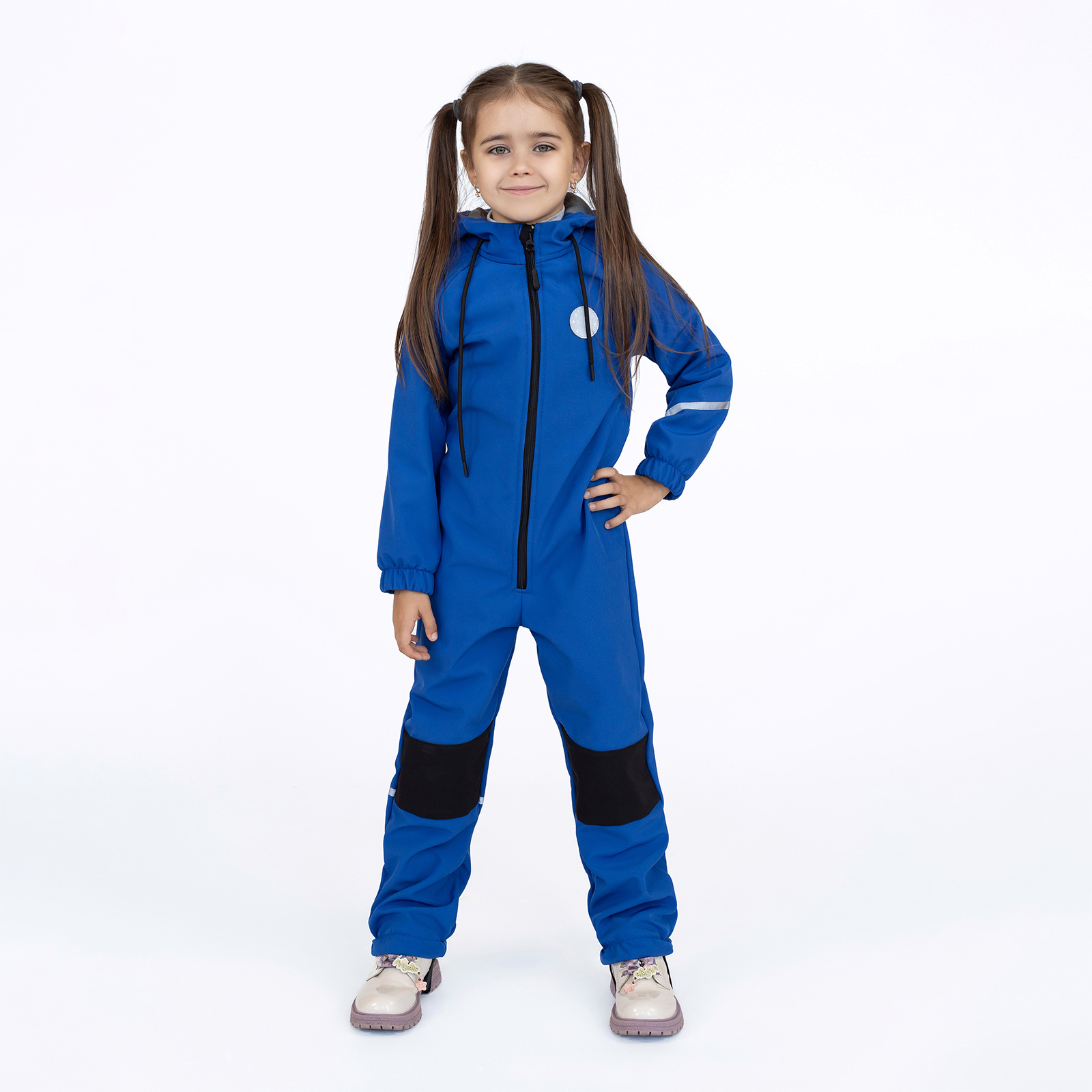 Комбинезон софтшелл Arctic kids 30-043 василек - фото 19