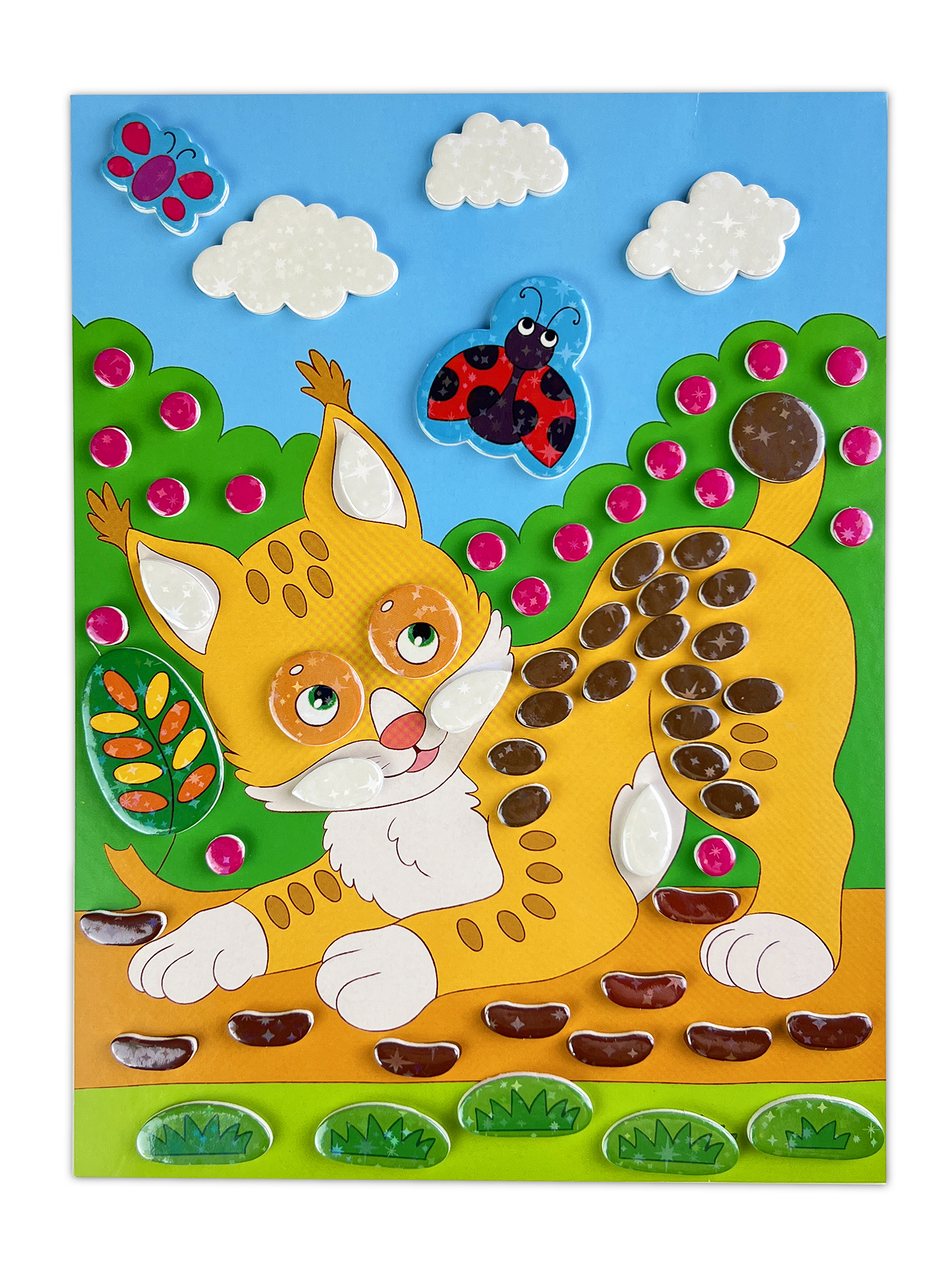 Аппликация Дрофа-Медиа Лисичка Оленёнок Рысёнок - фото 7