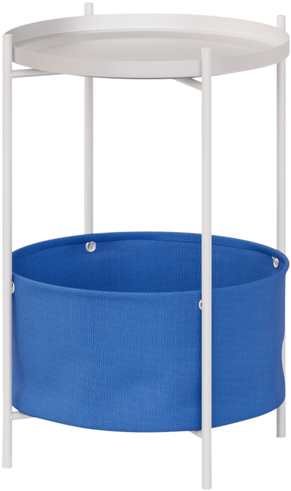 Стол журнальный LAVARIS Элдэй cuba deep sea ярко синий/белый муар - фото 7