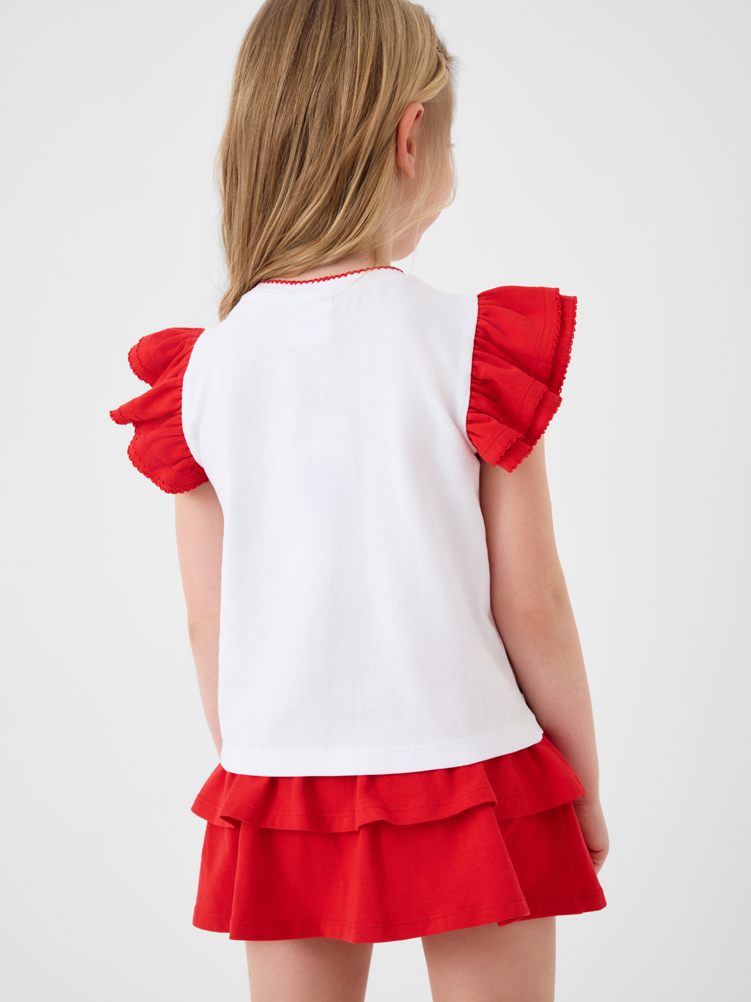 Футболка и юбка-шорты PlayToday 12622119 - фото 3