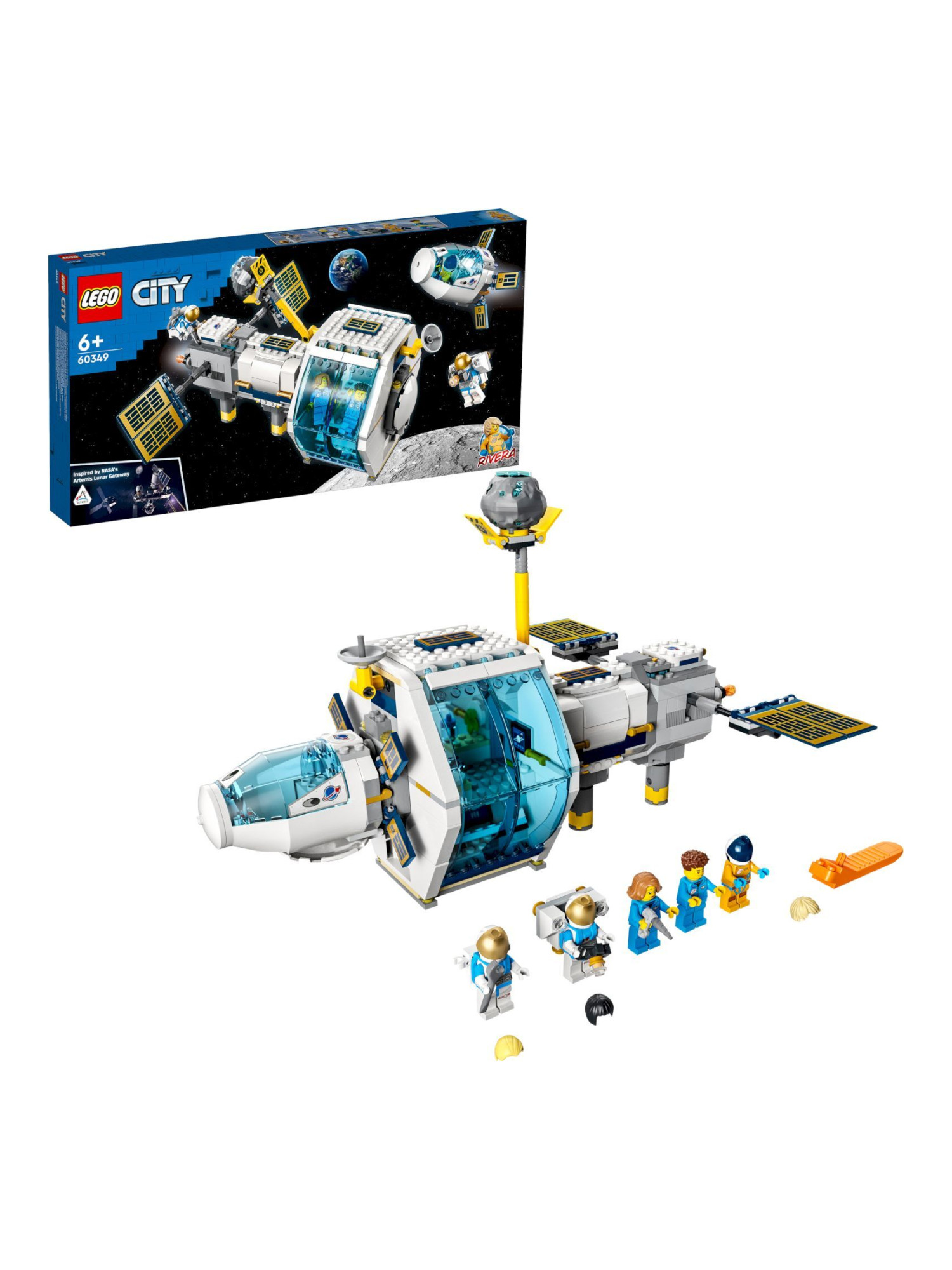 Конструктор LEGO City Космическая станция 500 дет. - фото 4