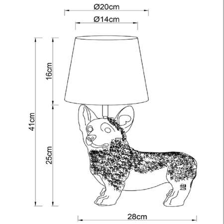 Настольная лампа ARTE LAMP Schedar A4008LT-1BK