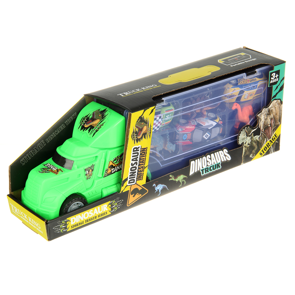 Автовоз Veld Co с динозаврами 132852 - фото 10