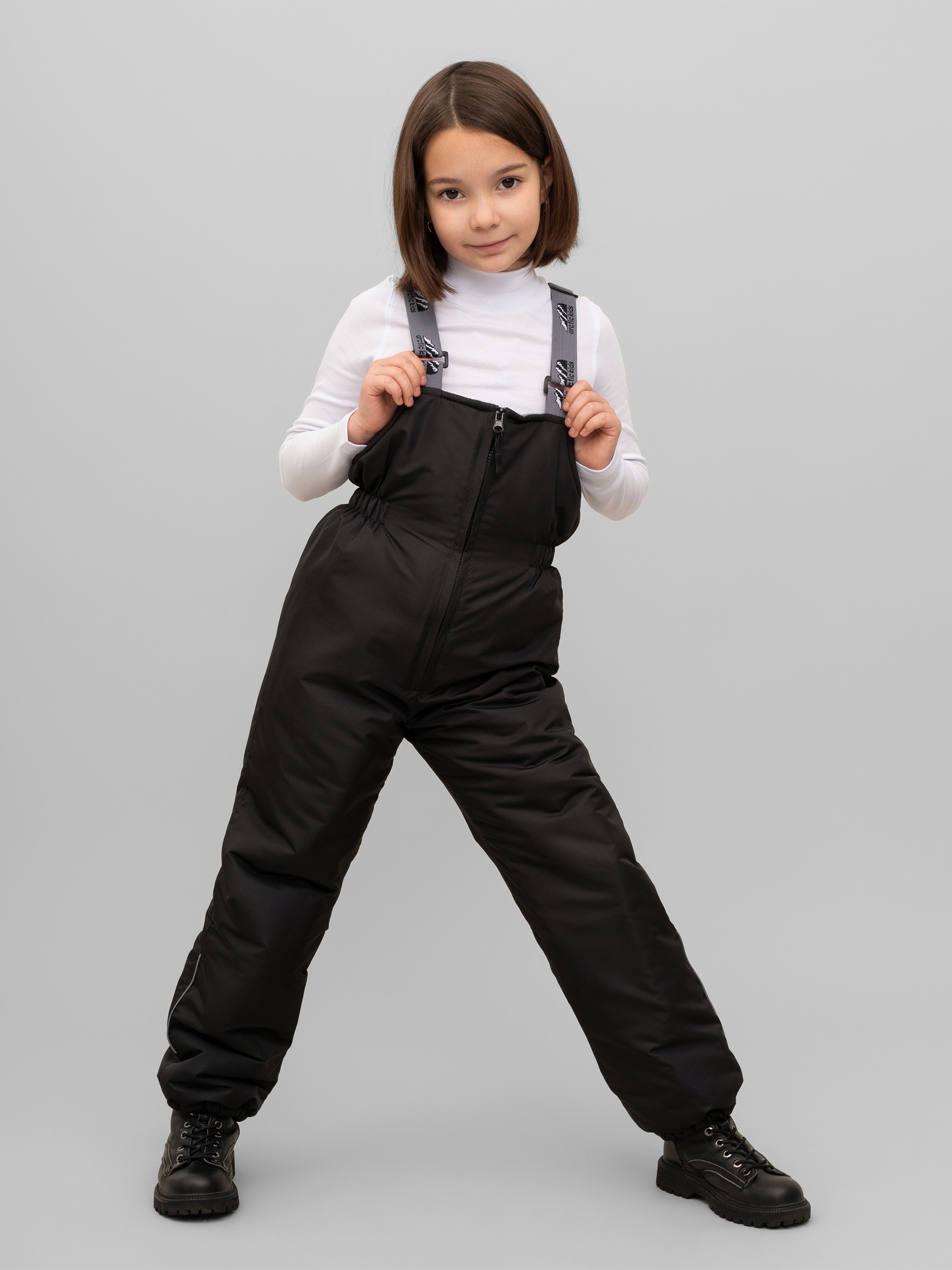 Полукомбинезон Arctic kids 60-010 черный - фото 30