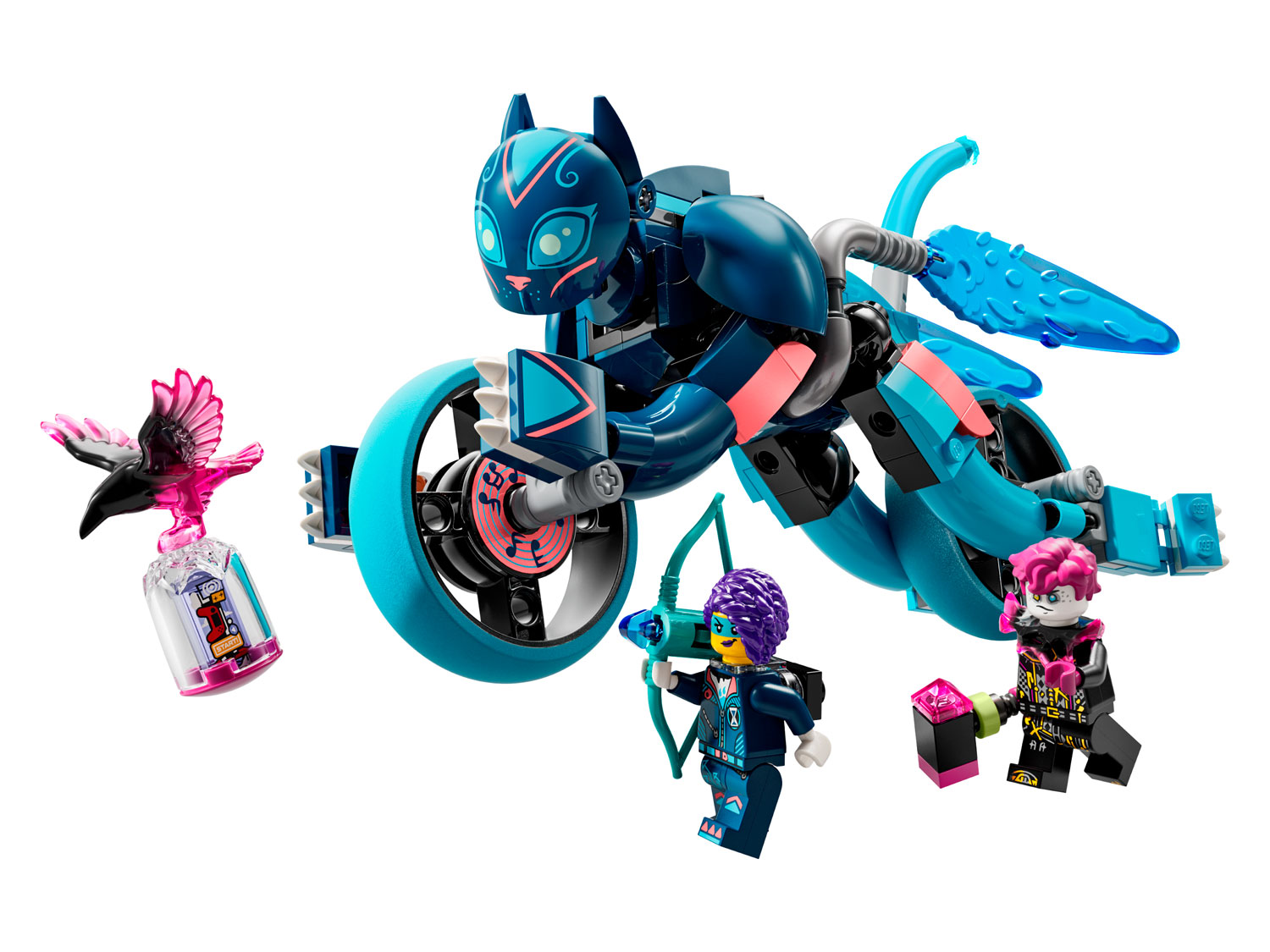 Конструктор LEGO DREAMZzz Кошачий мотоцикл Зои 226 дет. - фото 1