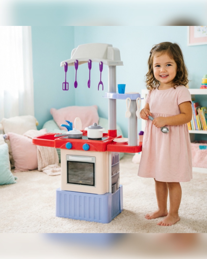 Изображение товара Игрушечная кухня Coloma Y Pastor Infinity premium №3 с электрофункциями для детей