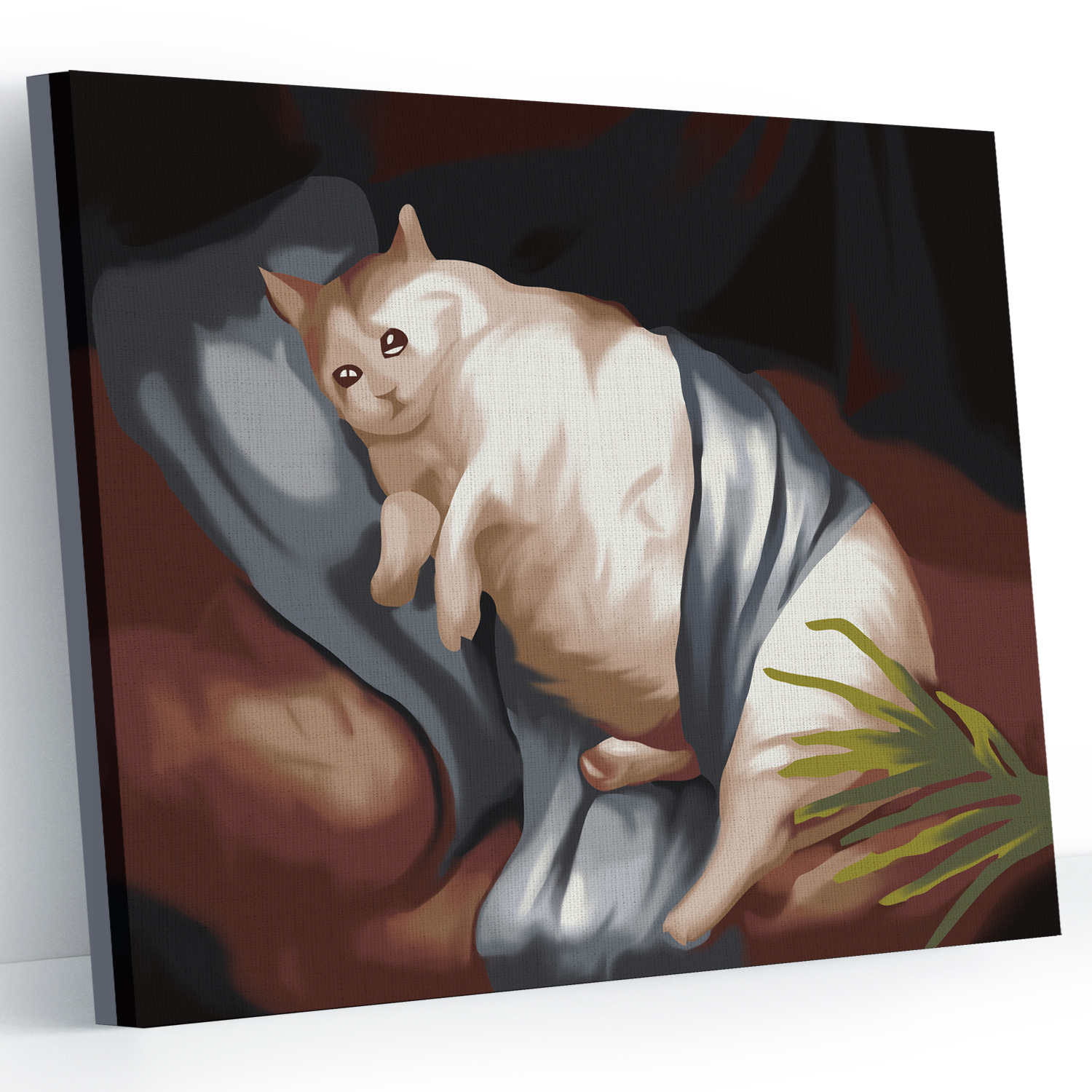Картина по номерам Hobby Paint Грустный котик в ассортименте - фото 11