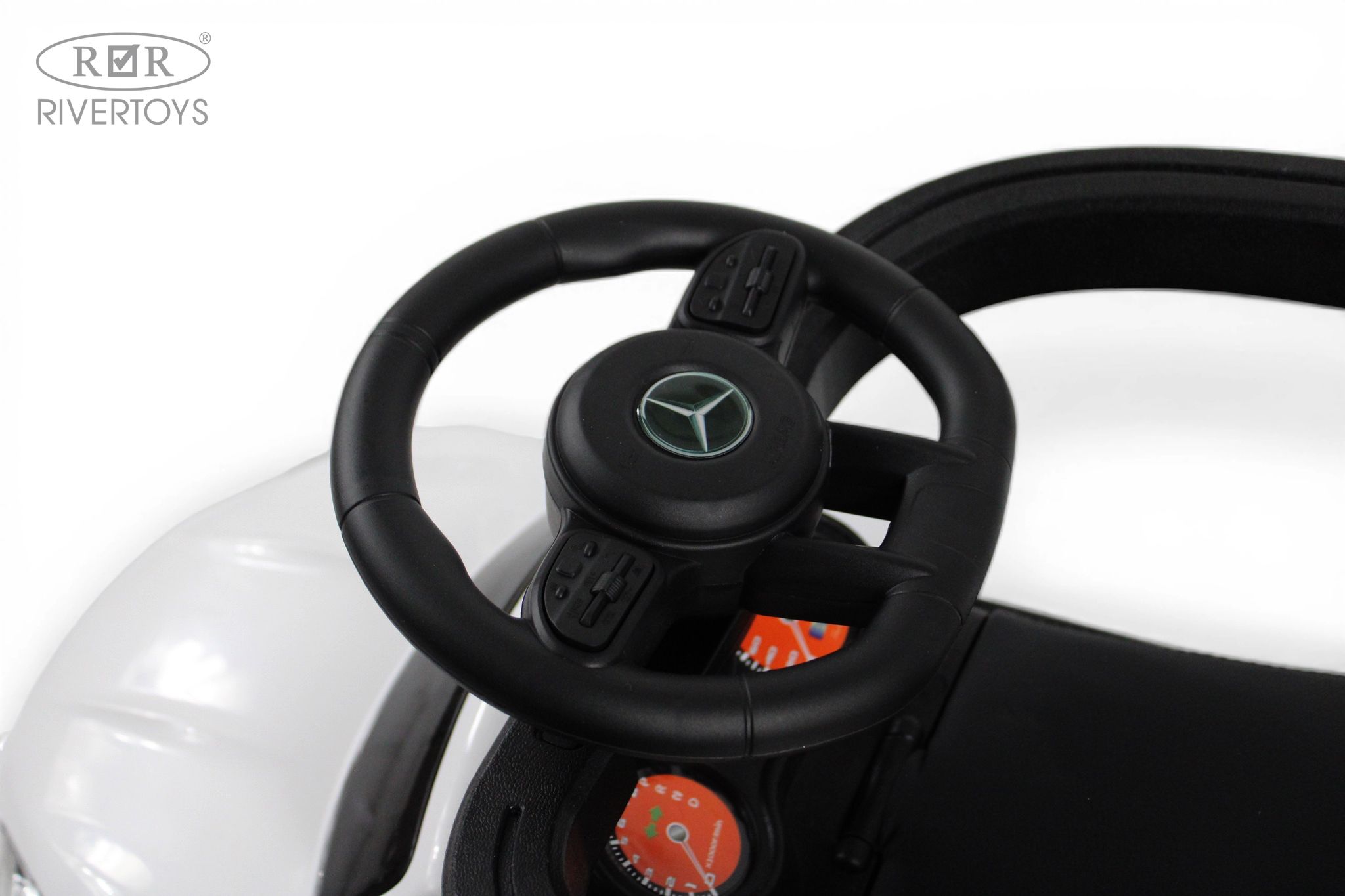 Каталка RIVERTOYS Z005ZZ-MP-WHITE белый - фото 11