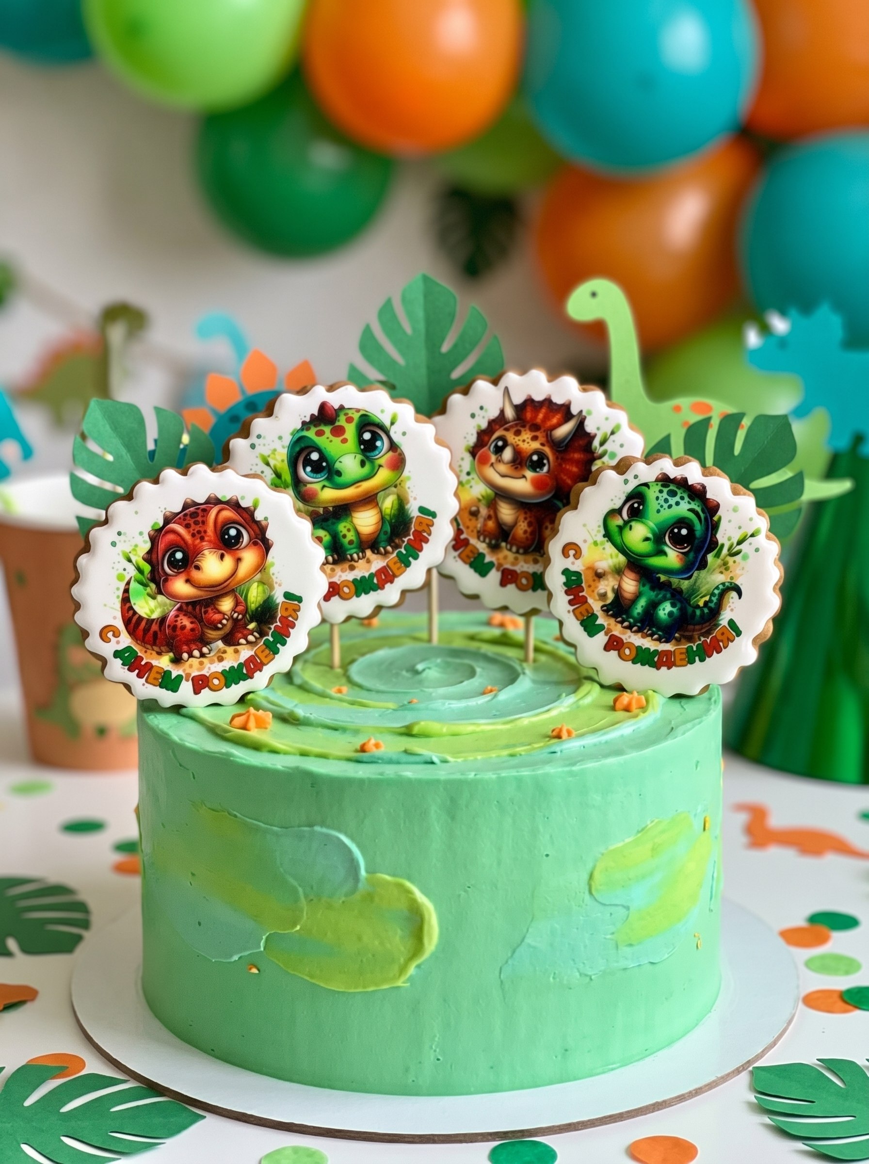 Имбирные пряники Art Sweets Украшение на торт - фото 1