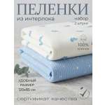 Пелёнка Мягкий Кролик трикотаж 2 шт.