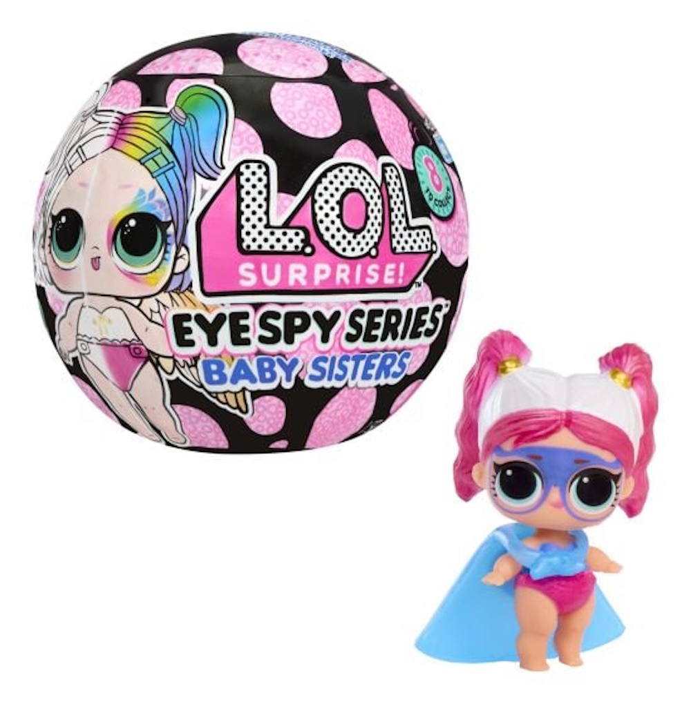 Кукла мини L.O.L. Surprise! Eye Spy Baby Sisters Tots 542605-EUC - фото 1