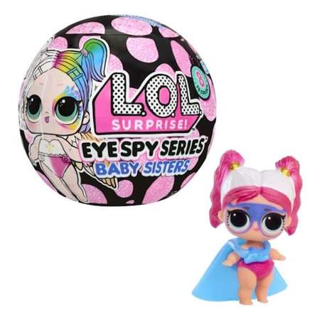 Кукла мини L.O.L. Surprise! Eye Spy Baby Sisters Tots