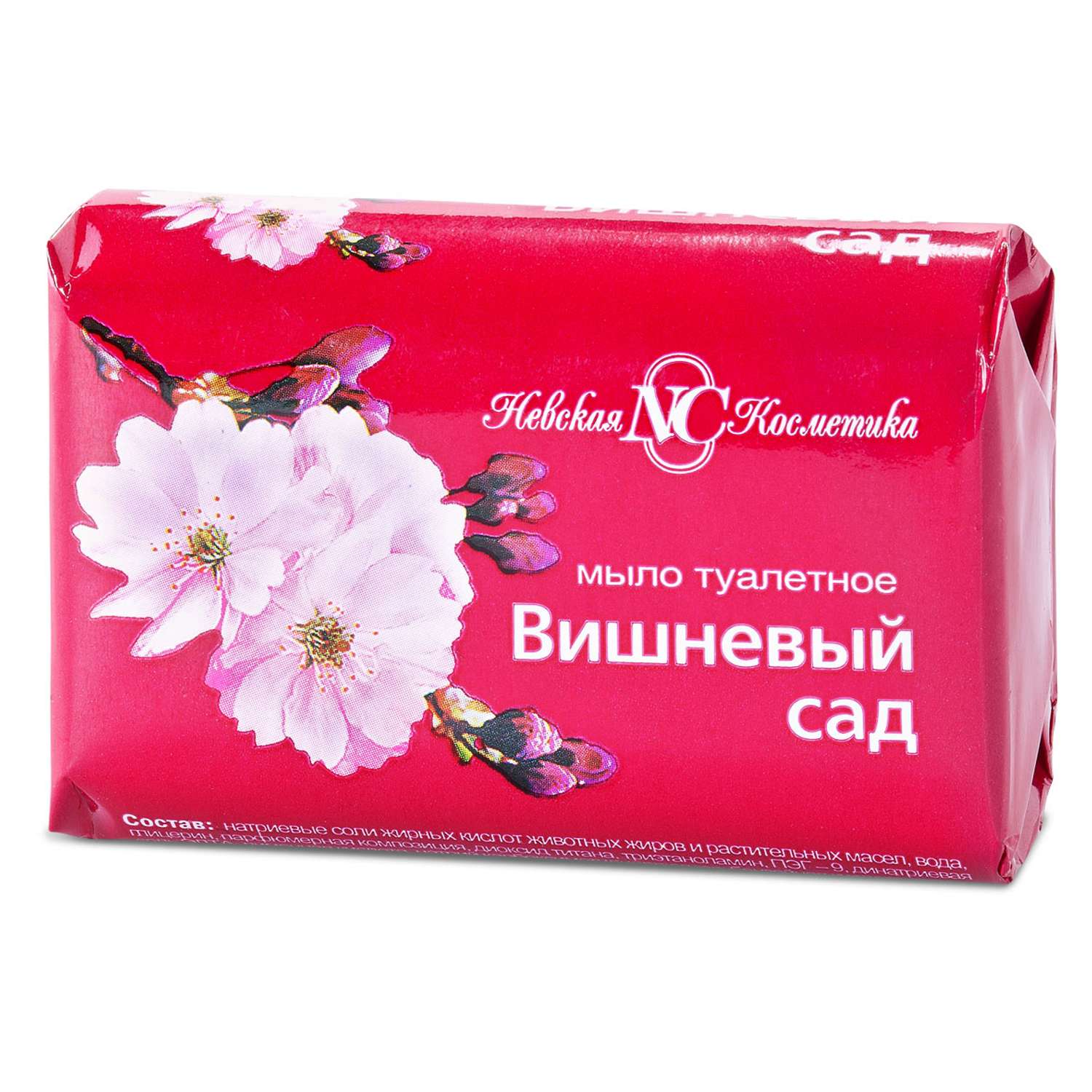 Мыло Невская косметика Вишневый сад 1 шт. 90 г - фото 1