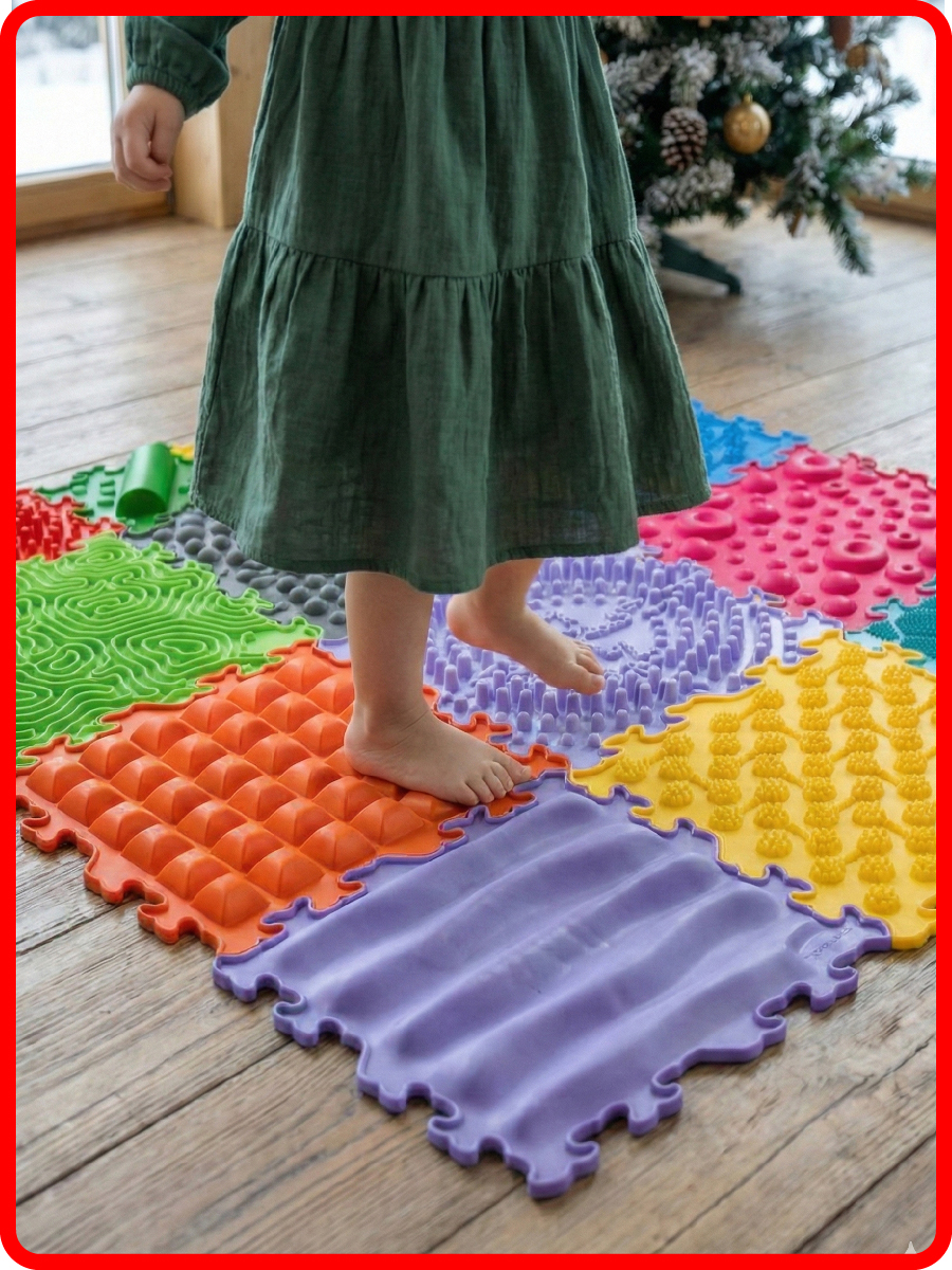 Коврик-пазл SPORTO.ONE Ассорти 75 x 75 см 16 шт. - фото 17