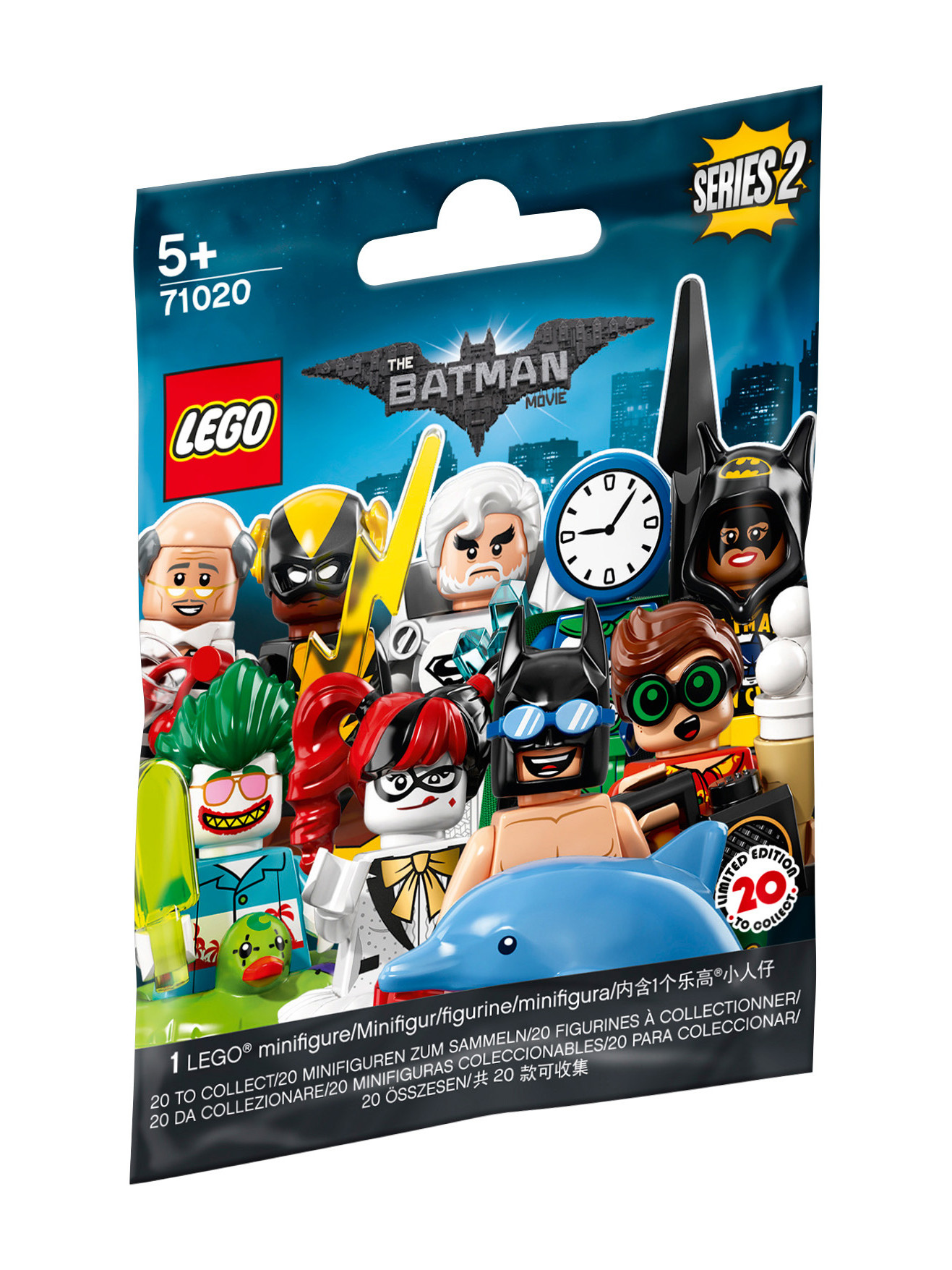 Конструктор LEGO Minifigures Минифигурка 1 шт. 8 дет. - фото 1