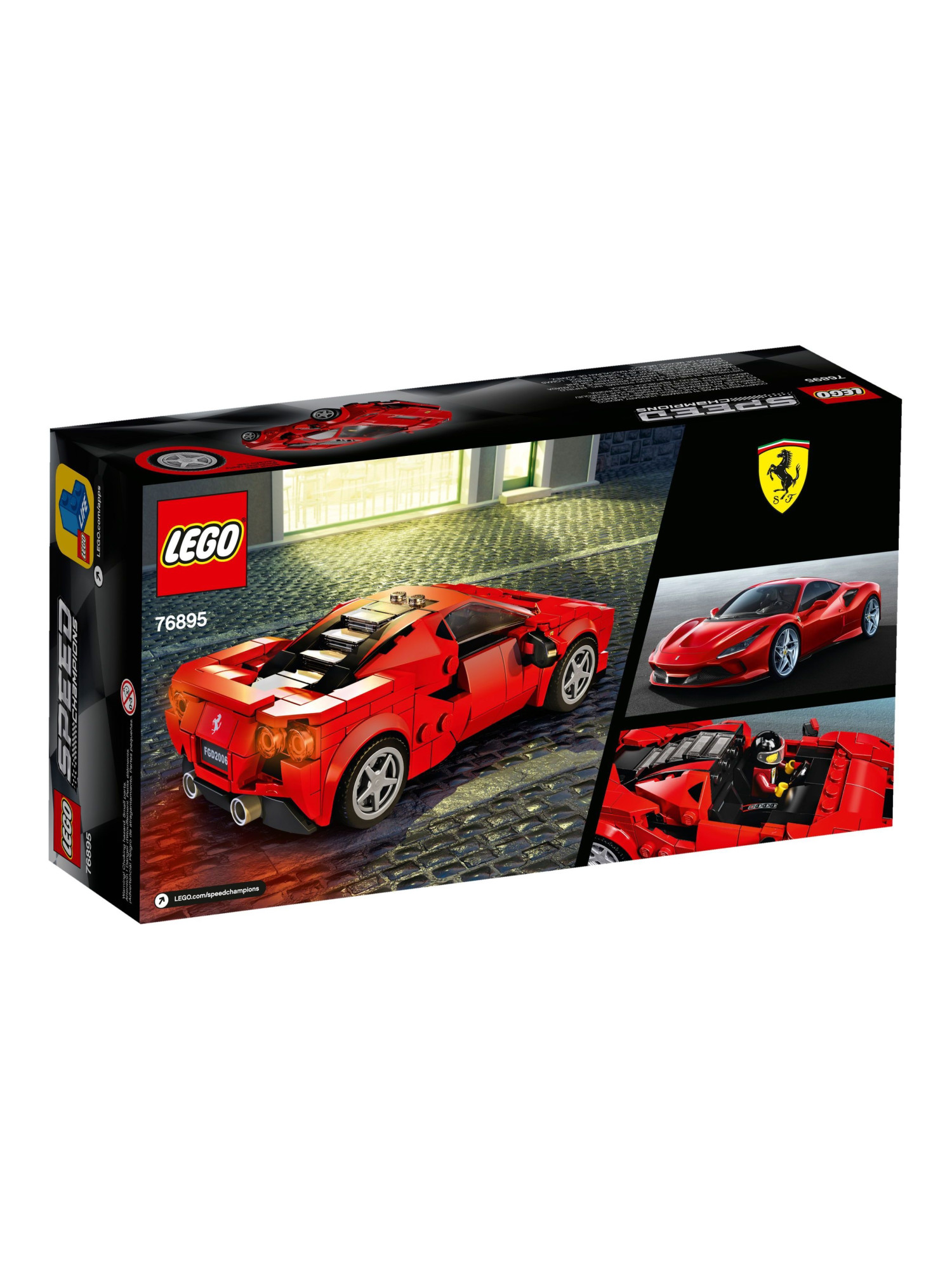Конструктор LEGO Speed Champions Ferrari F8 Tributo 275 дет. - фото 3