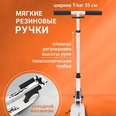Самокат Рыжий кот двухколесный