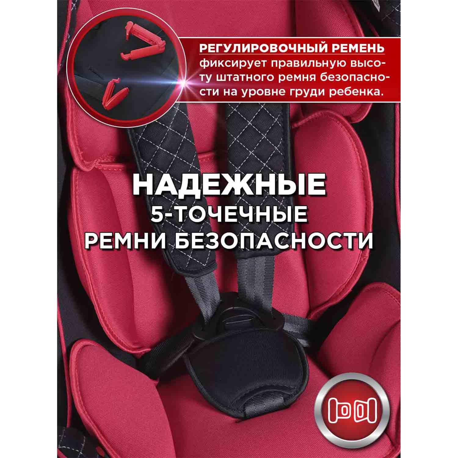 Автокресло BabyCare Nika 0+/1/2 (0-25 кг) - фото 11