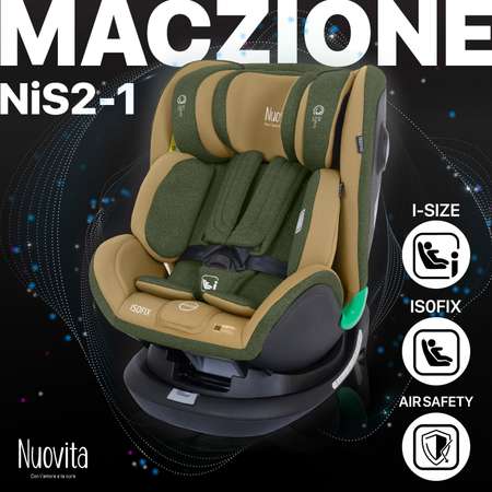Автокресло Nuovita Isofix 0+/1/2/3 (0-36 кг)