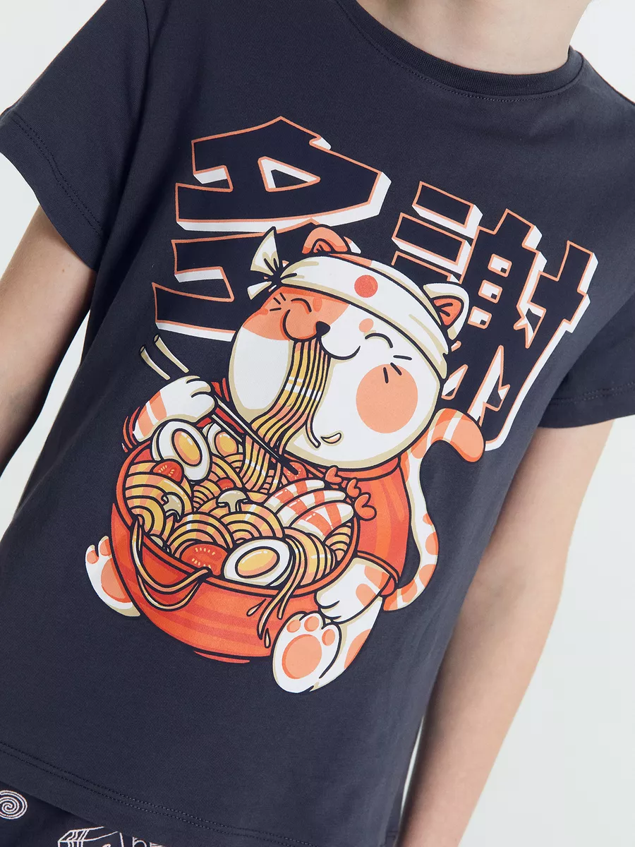 Пижама Mark Formelle (Марк Формэль) 563322/графит +вок на графите - фото 7