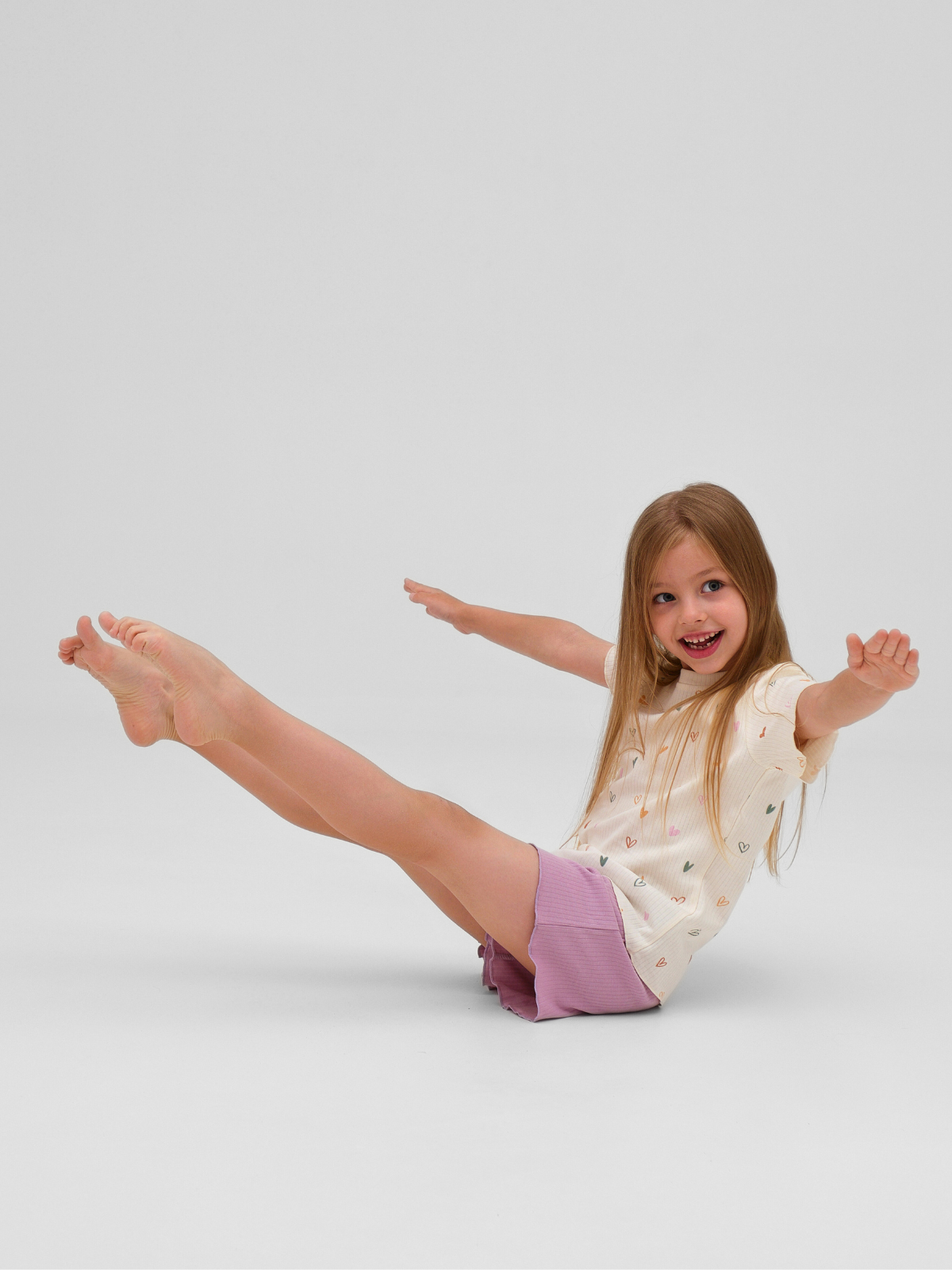 Футболка 3 шт Jelly Whale K24T04-3-Tshrt-Hrt-Leo - фото 7