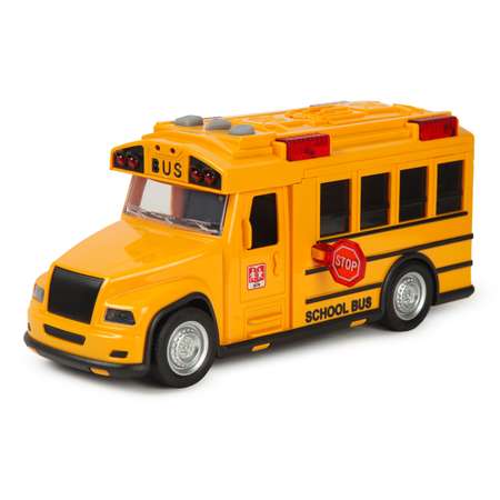 Автобус Mobicaro школьный 1:18 желтый