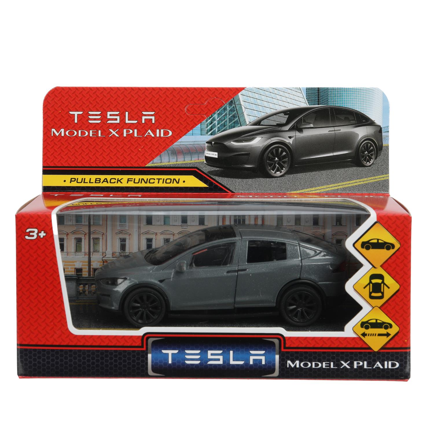 Автомобиль Технопарк Tesla Tesla Model 389488 - фото 3