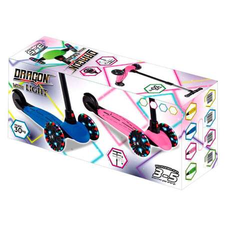 Самокат Cool Wheels трехколесный