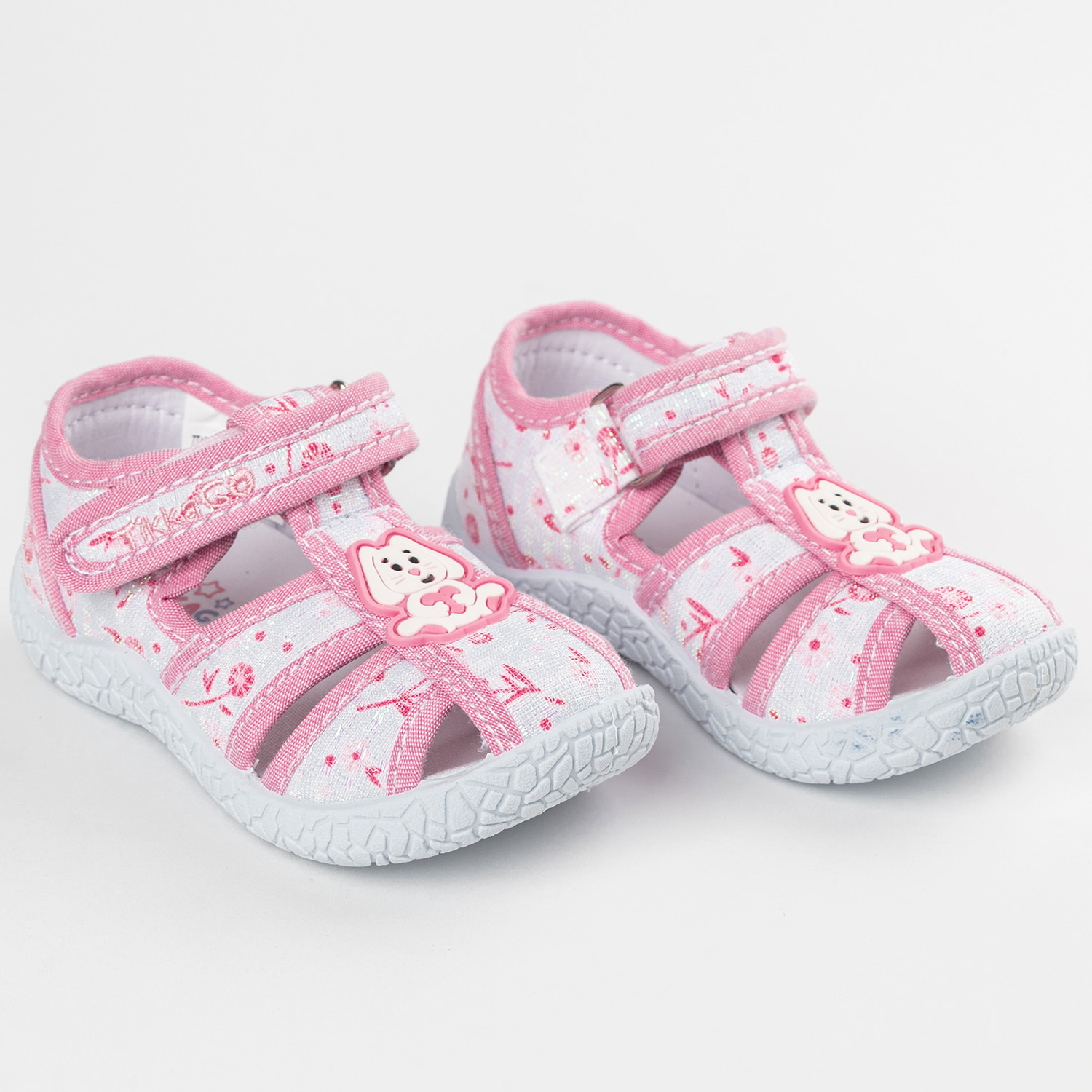 Сандалии TikkaGo 7T17_1507-3_white-pink - фото 2