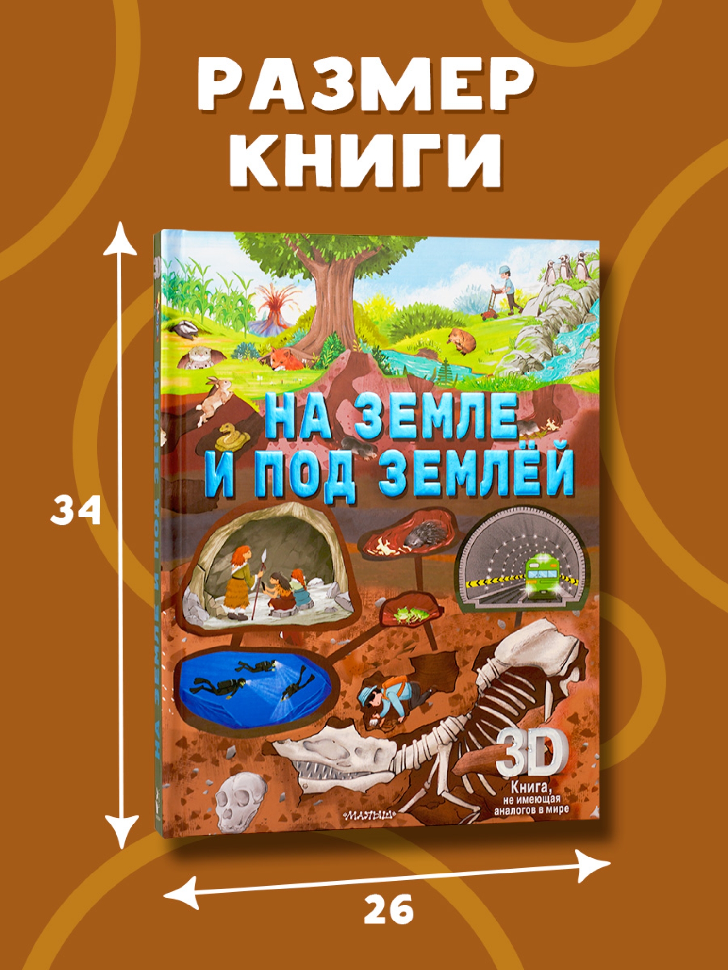 Книга АСТ На земле и под землёй - фото 6