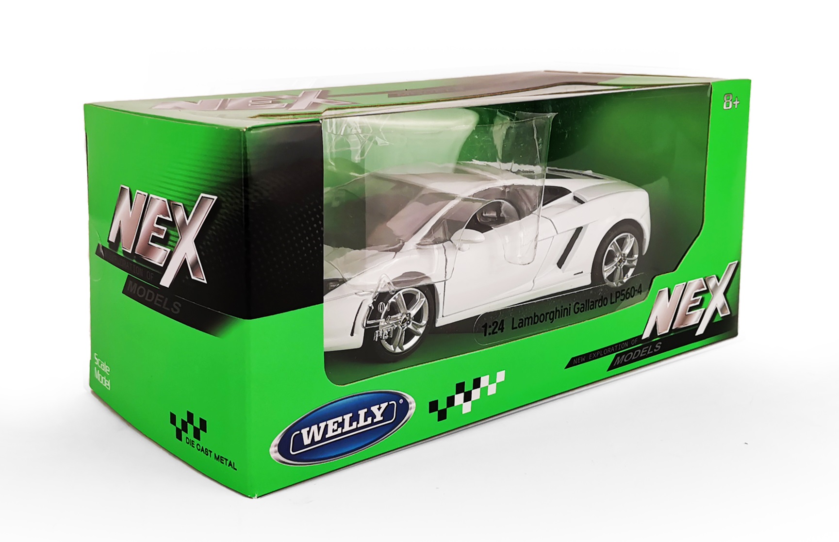 Автомобиль Welly Lamborghini 1:24 24005W - фото 5
