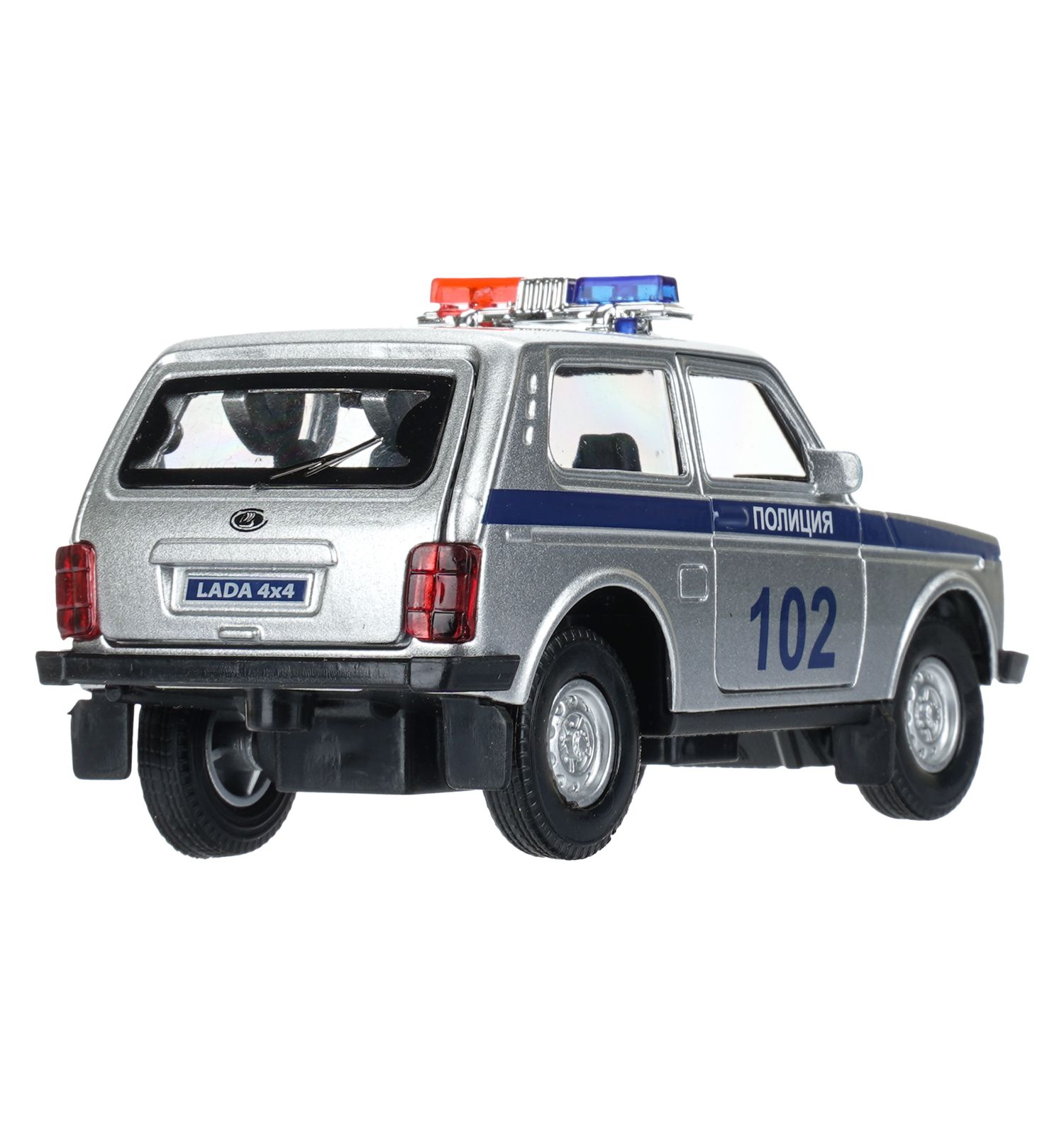 Полицейская машина Технопарк LADA 4x4 410648 - фото 2