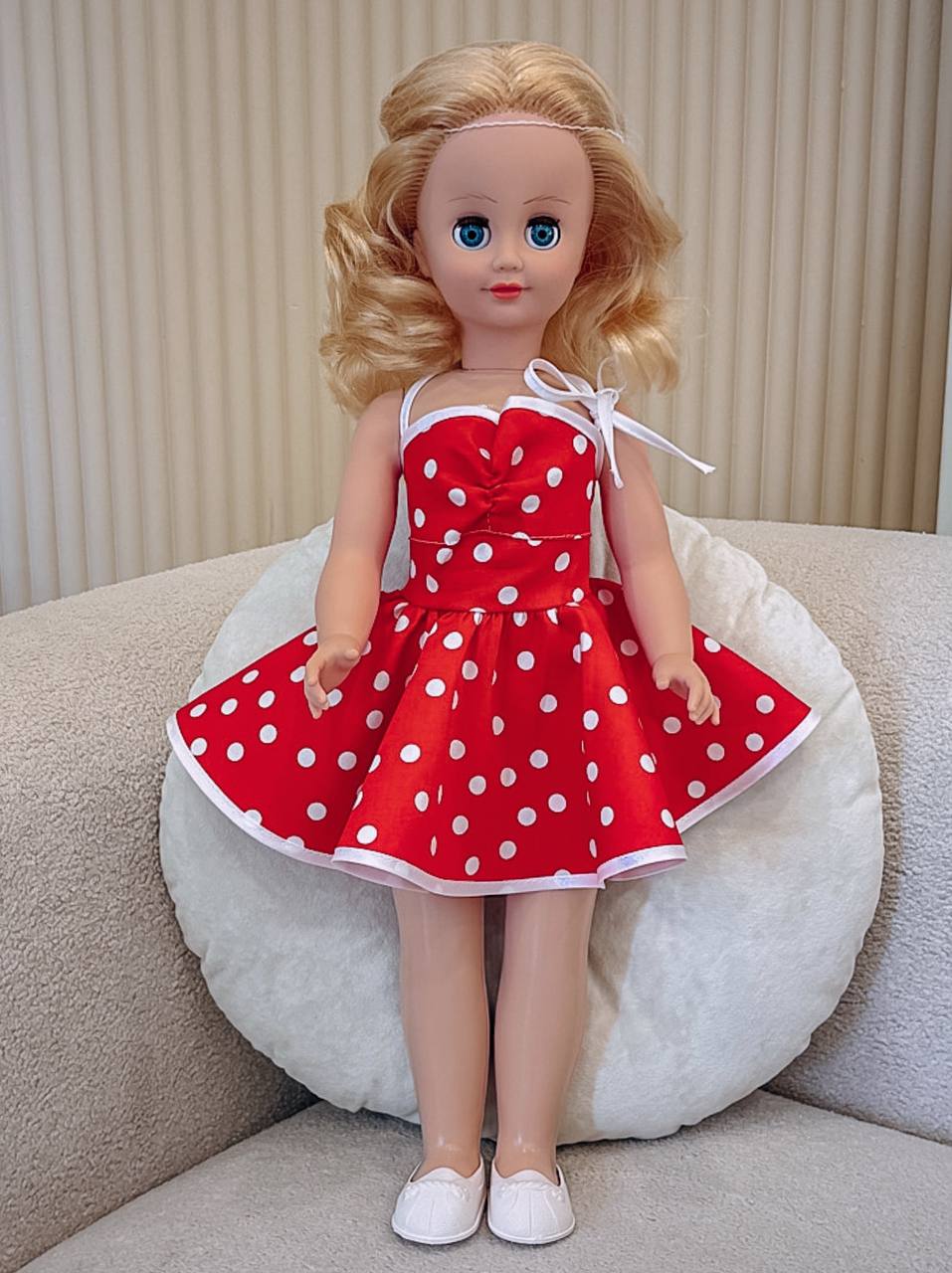 Кукла большая (ростовая) СТРАНА КУКОЛ говорящая Стелла высота 60 см 13-С-23 - фото 11