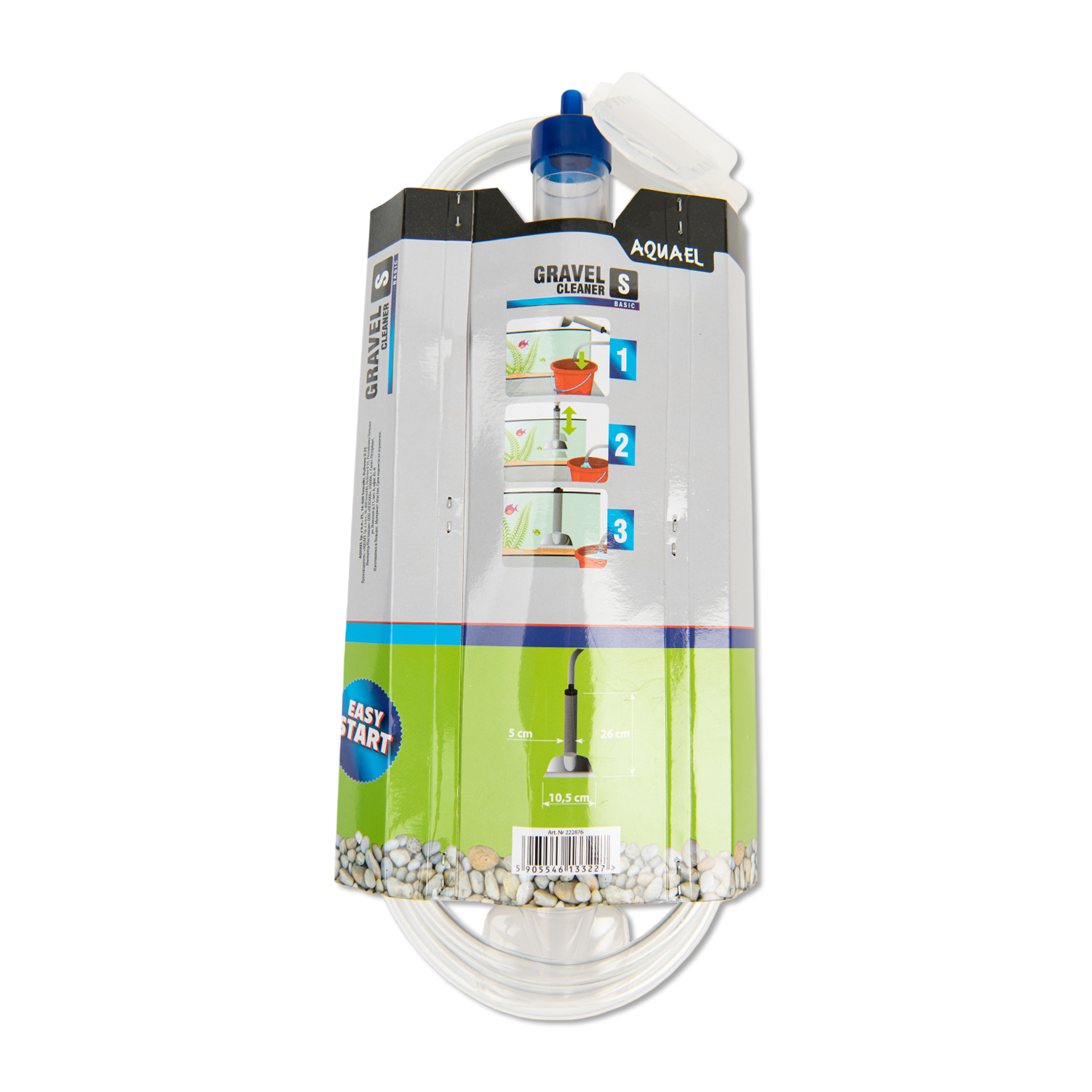 Сифон для аквариумов AQUAEL Gravel and Glass Cleaner S 222876 - фото 2