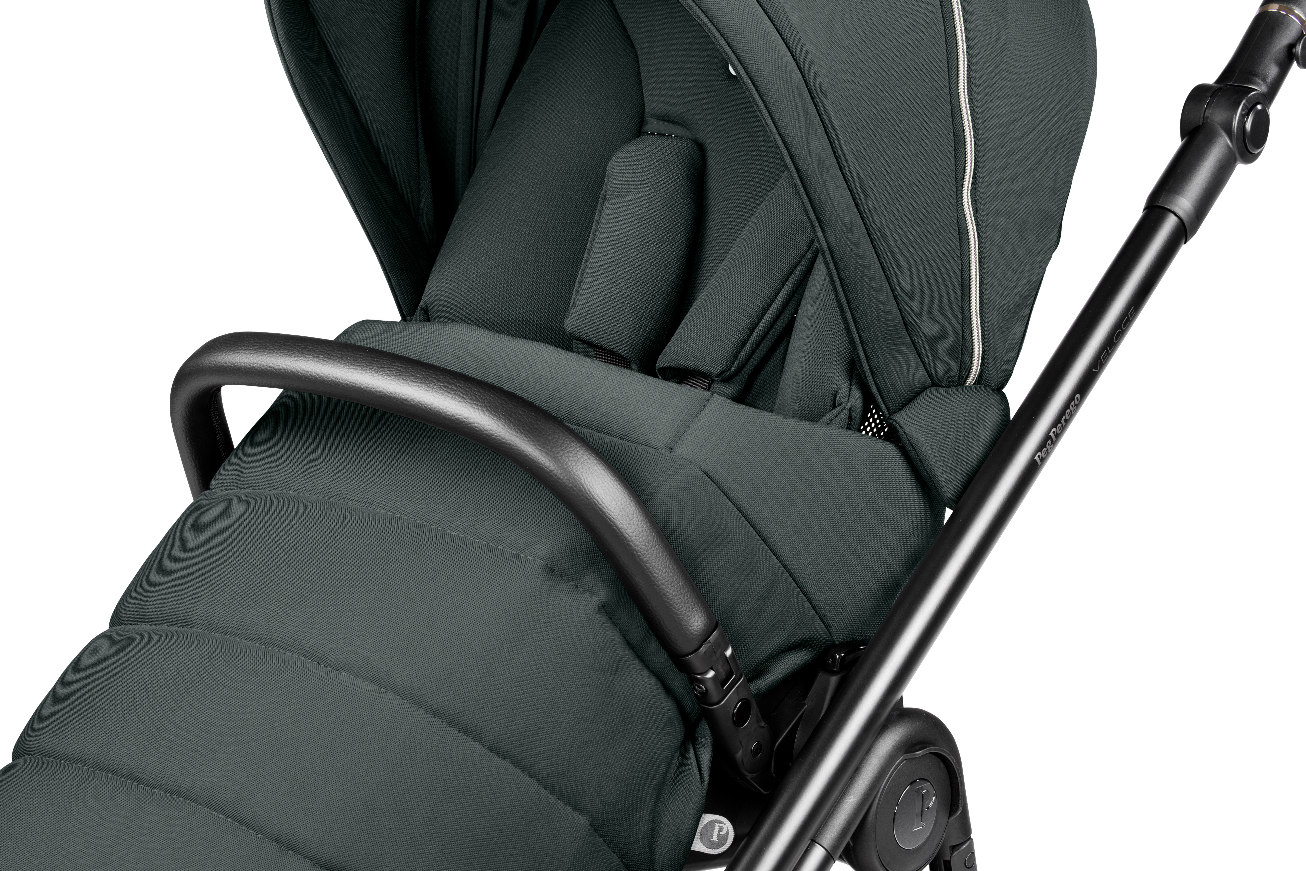 Коляска прогулочная Peg-Perego Veloce TC зеленый - фото 4