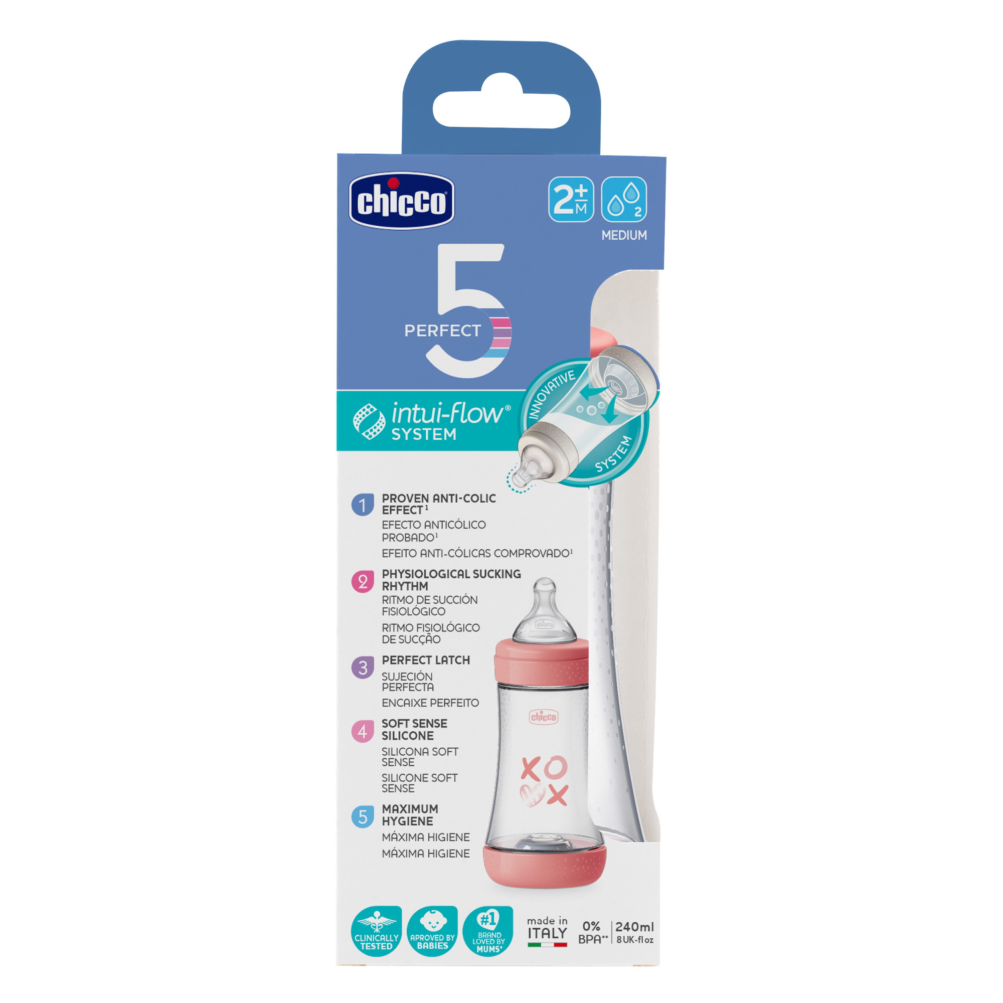 Бутылочка Chicco 240 мл - фото 13