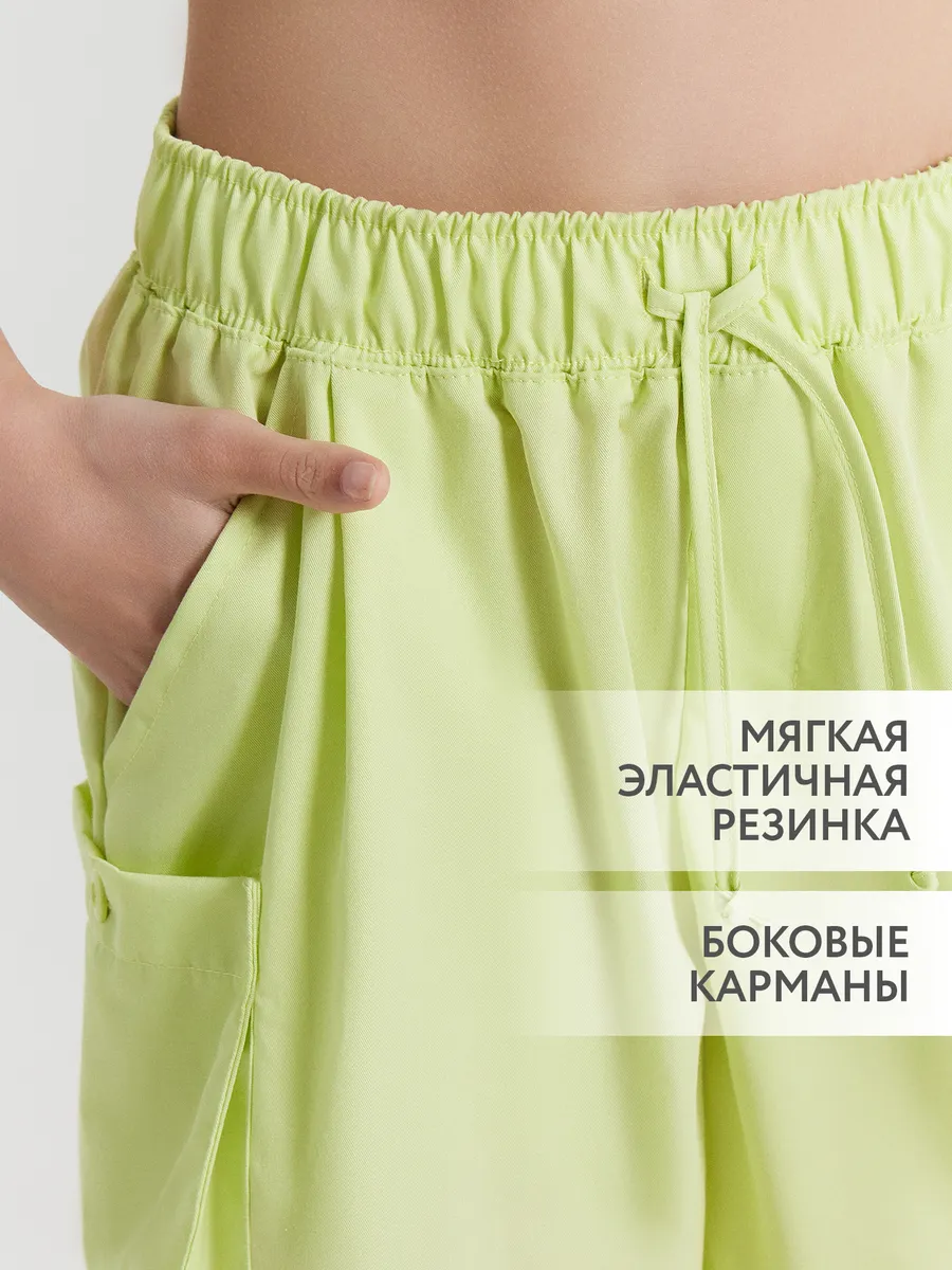 Шорты Mark Formelle (Марк Формэль) 137755/лаймовый сорбет - фото 5