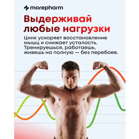 БАД morepharm Цинк хелат для мужчин