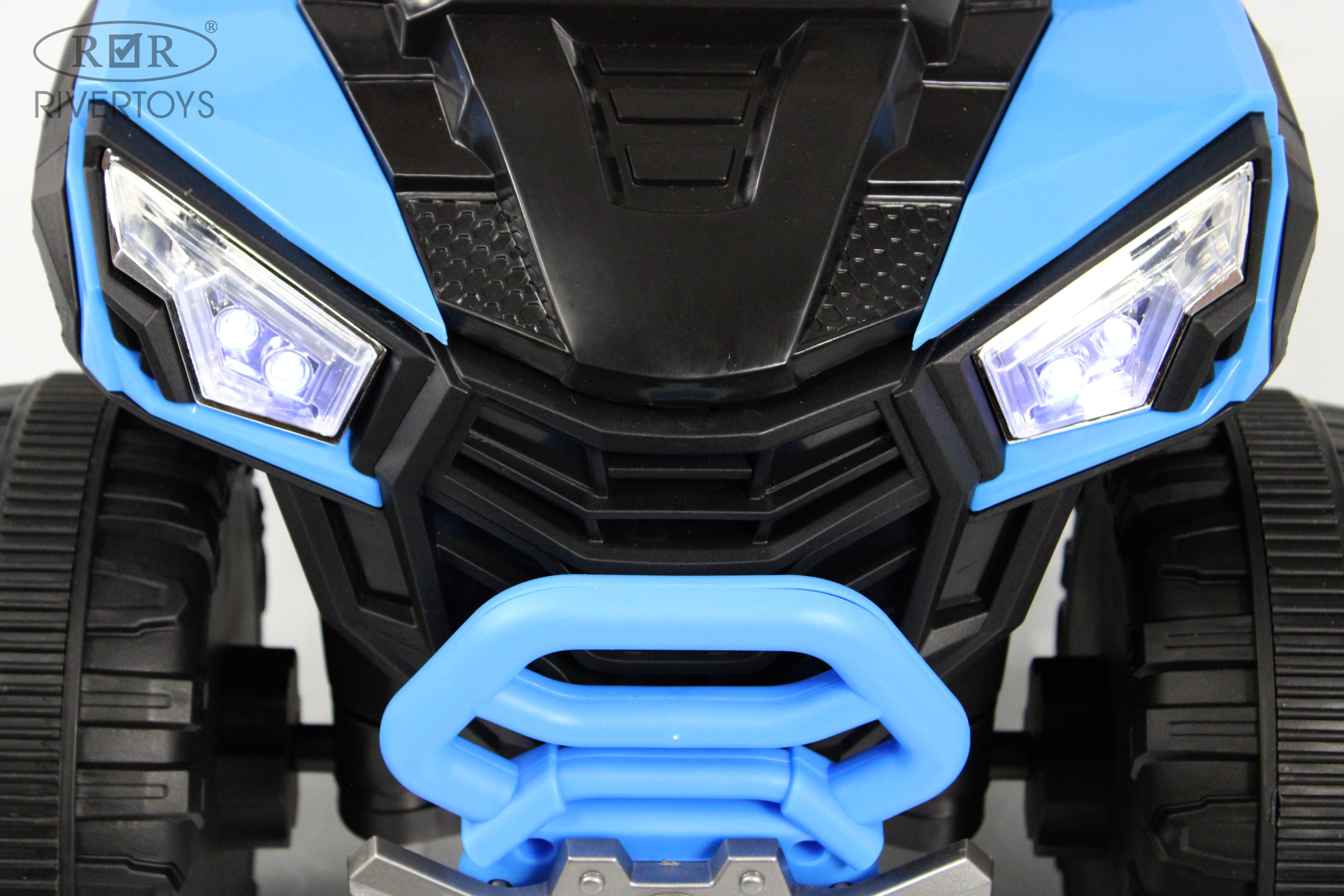 Электромобиль RIVERTOYS F003FF-NEW-BLUE - фото 7