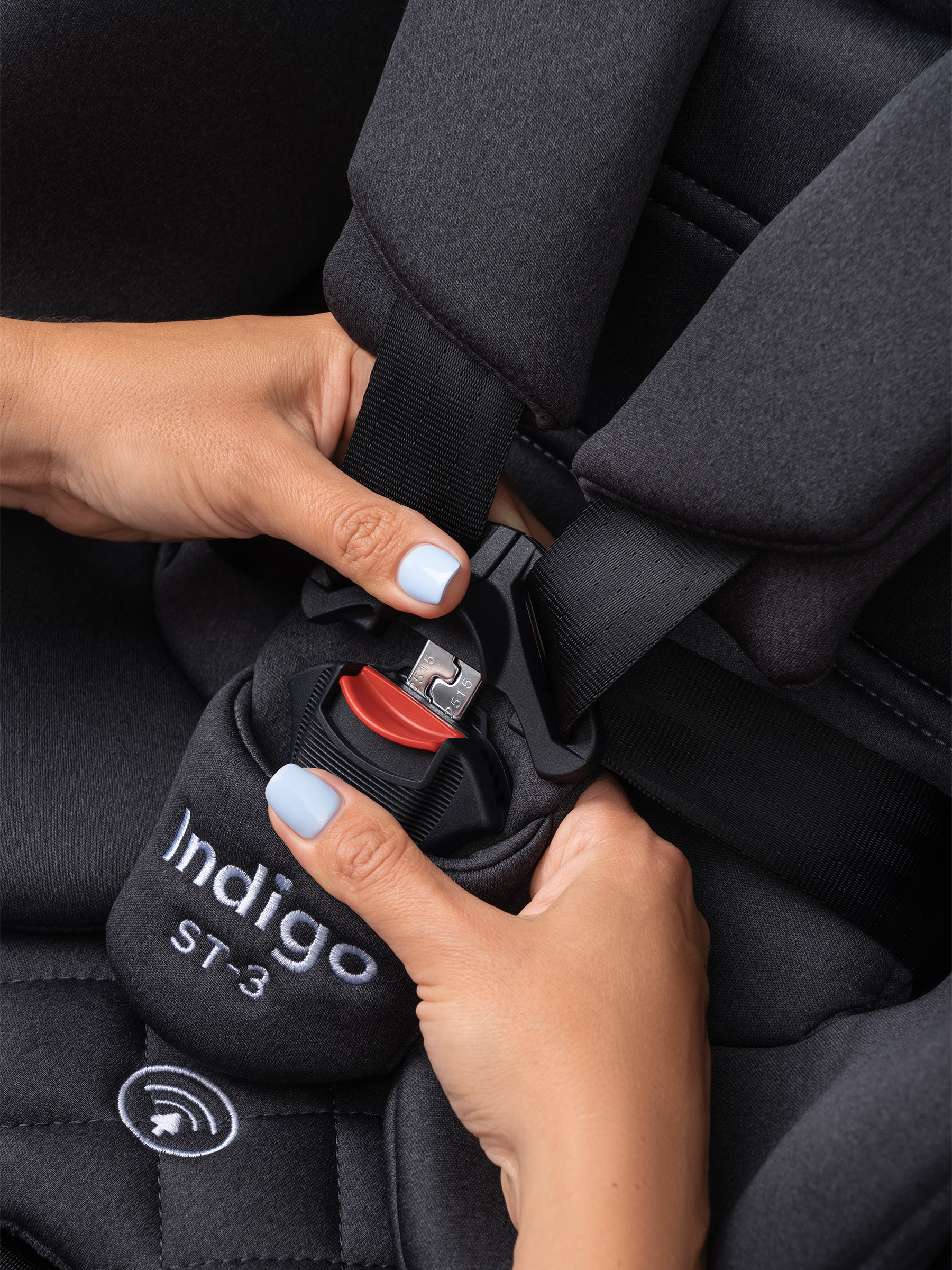 Автокресло Indigo Aero, черный Isofix 0+/1/2/3 (0-36 кг) - фото 29