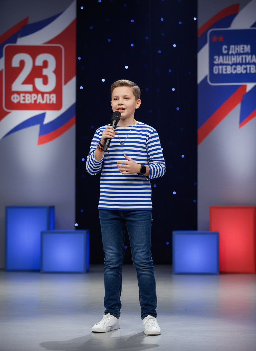 Лонгслив Утенок 516 василек полоска - фото 3