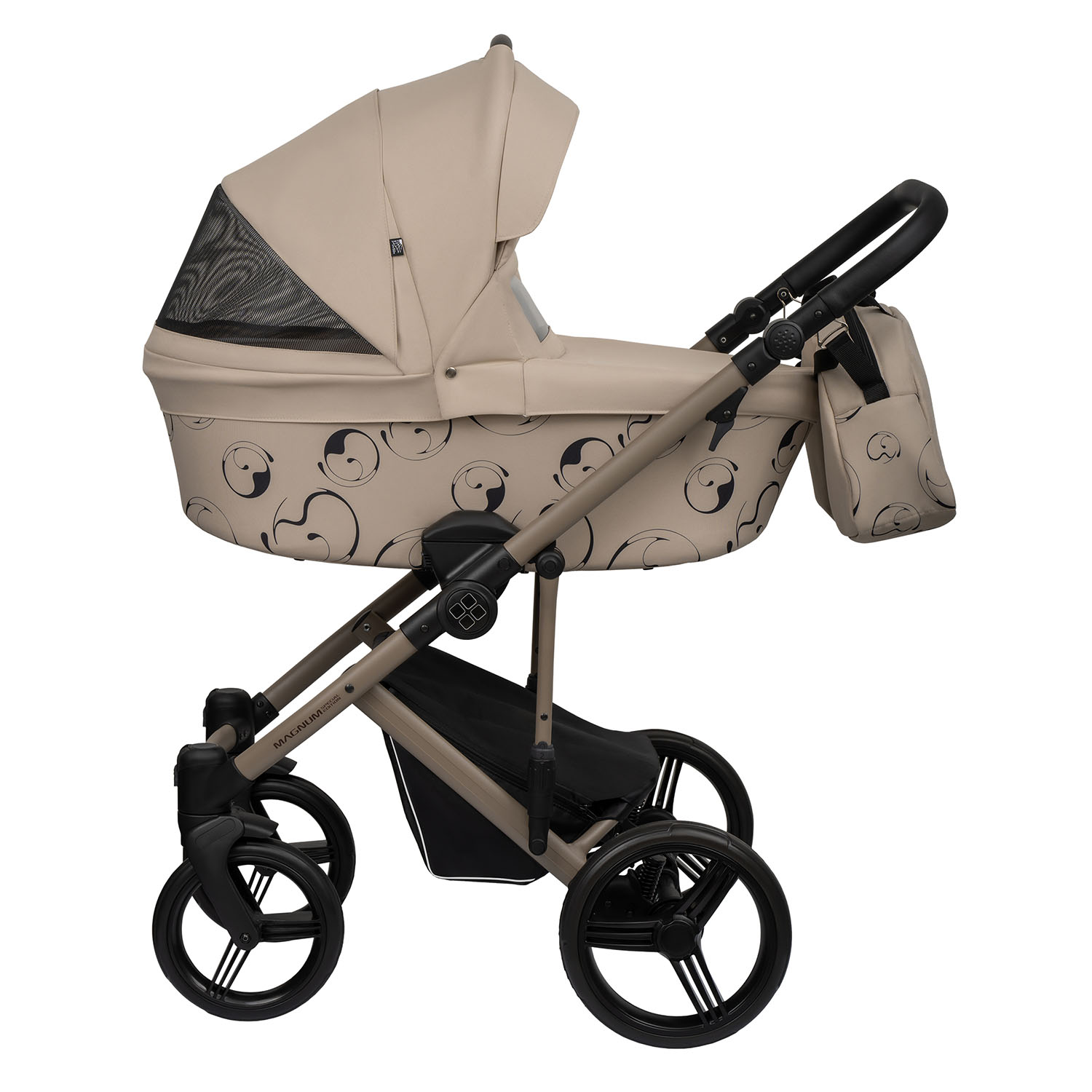Коляска 2в1 Bebetto Magnum Light SE бежевый - фото 3