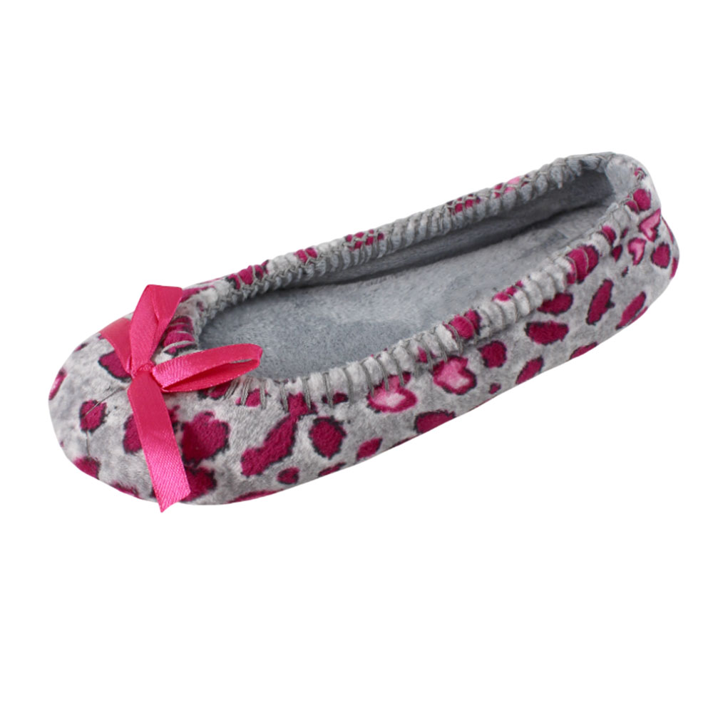 Тапочки Europen A9008-СВ EUROPEN Тапочки домашние,серо-фиолетовый - фото 1