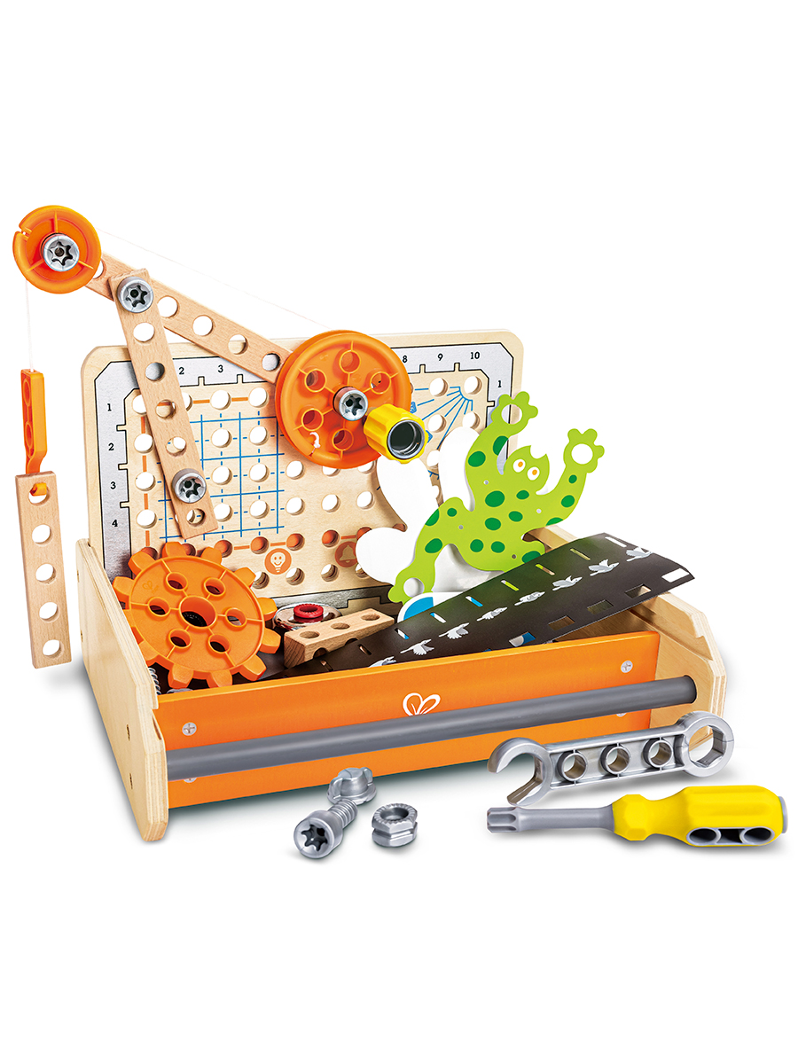 Конструктор Hape Набор инструментов деревянный - фото 7