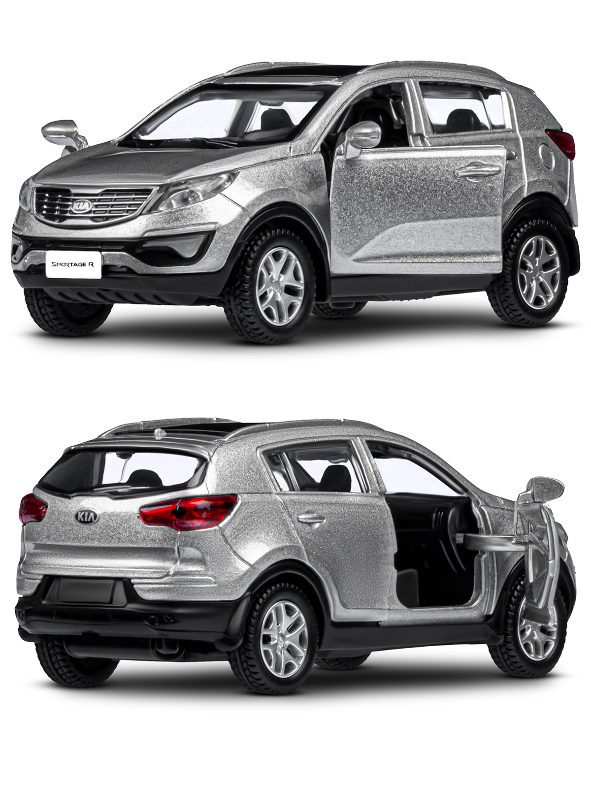 Внедорожник АВТОпанорама KIA Sportage R 1:39 JB1251435 - фото 7