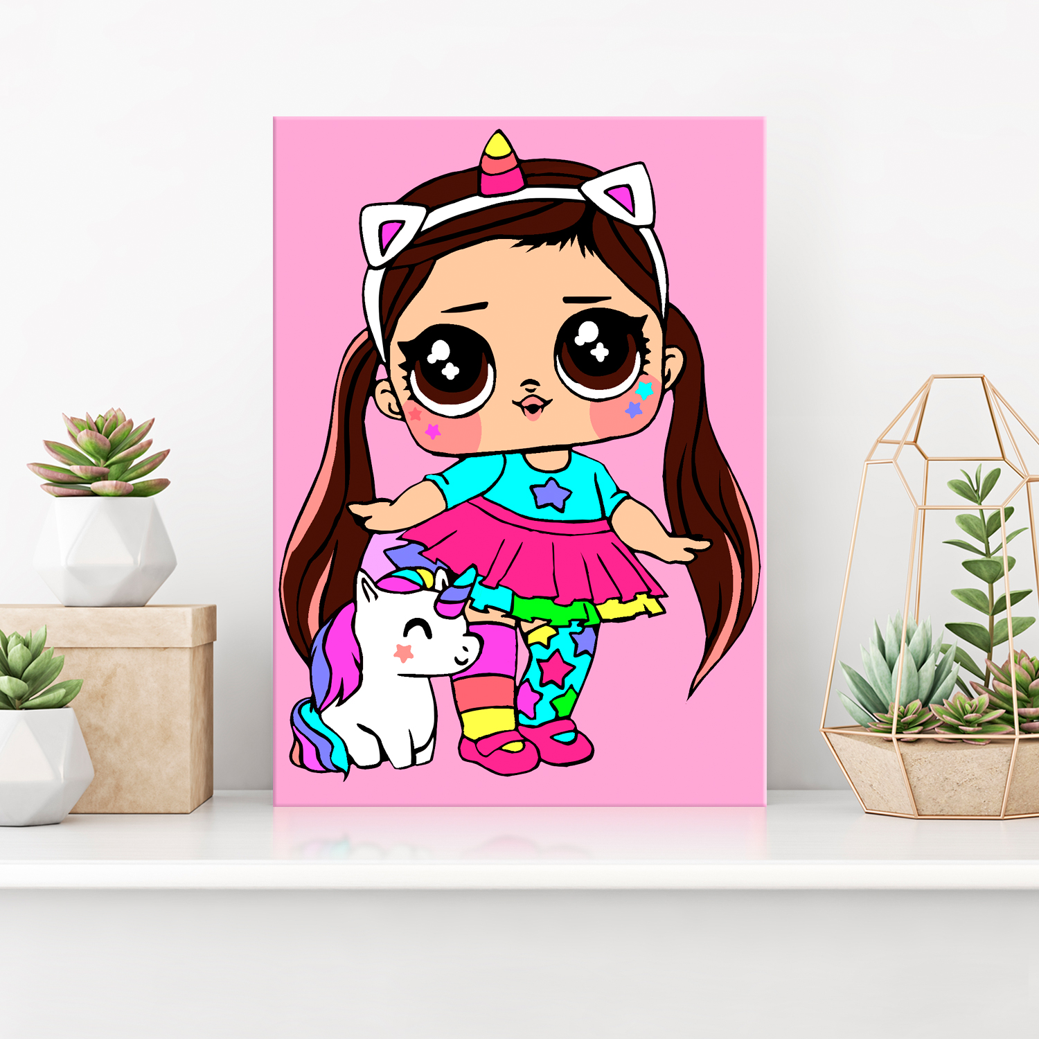 Картина по номерам Hobby Paint Милый друг в ассортименте - фото 3