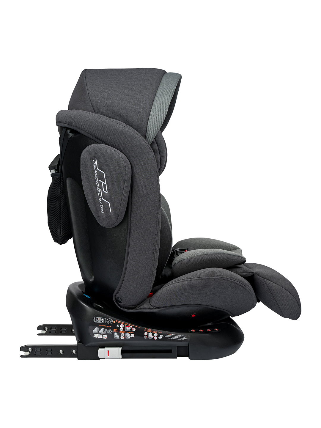 Автокресло Indigo SMART+ серый Isofix 0+/1/2/3 (0-36 кг) - фото 7