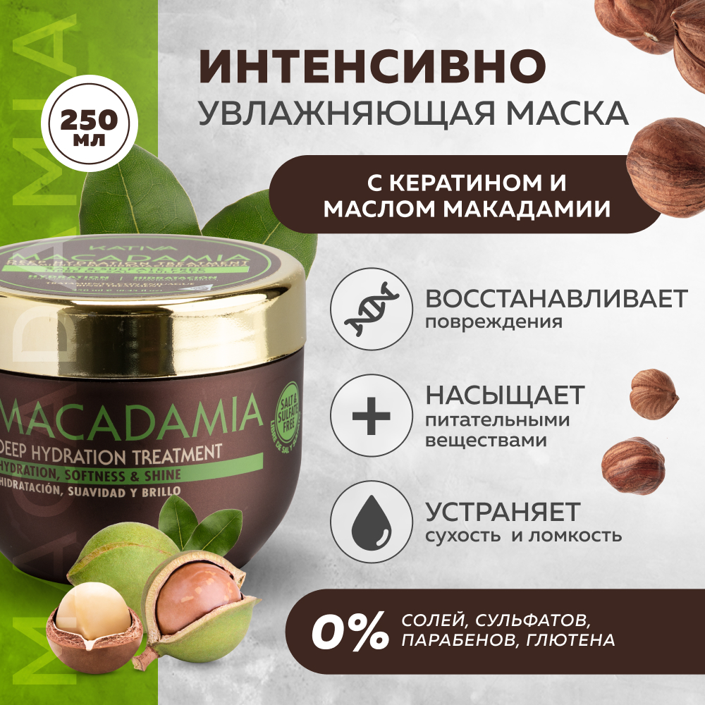 Маска Kativa 250 мл - фото 2