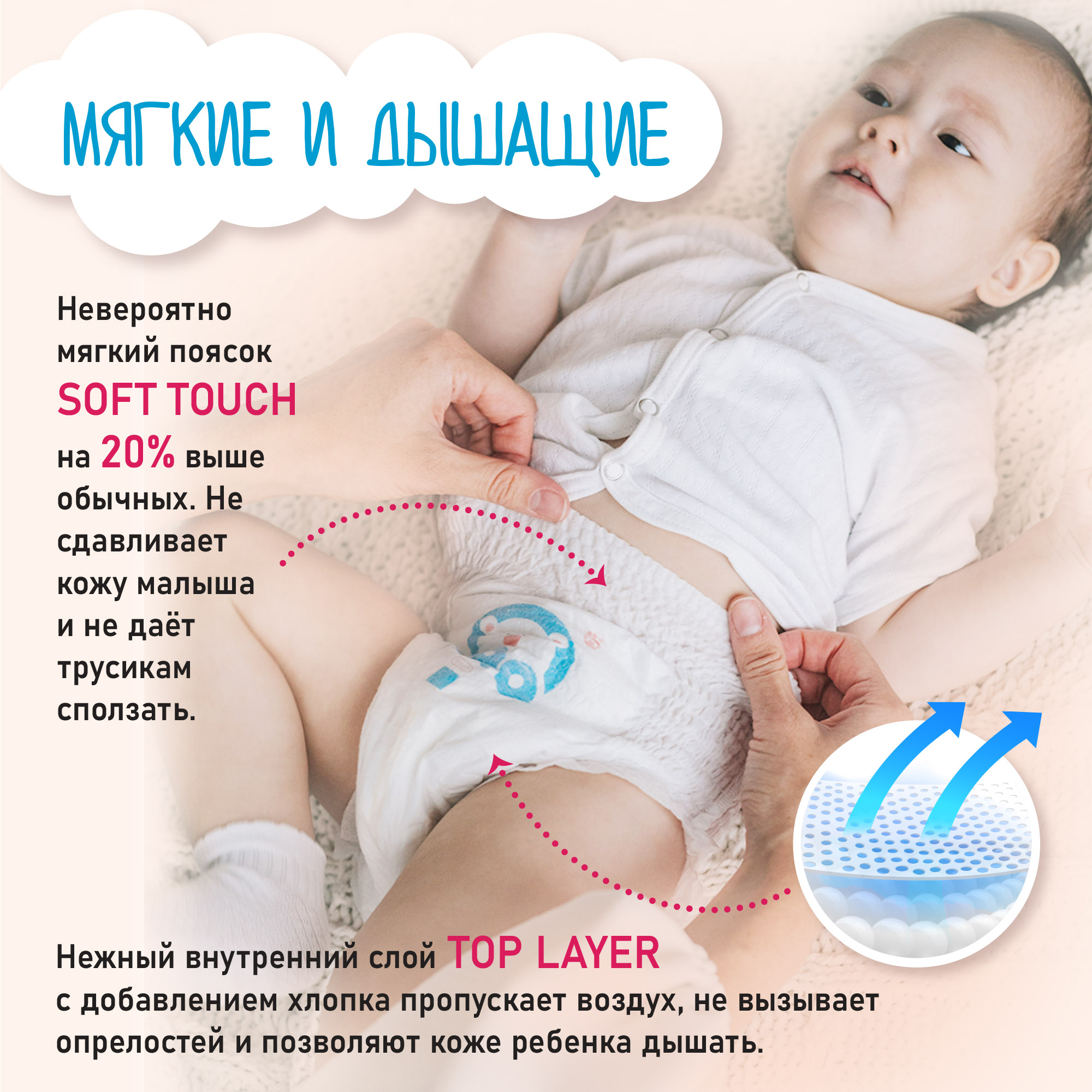 Трусики NAO Premium ночные XL (12-17 кг) 68 шт. - фото 6